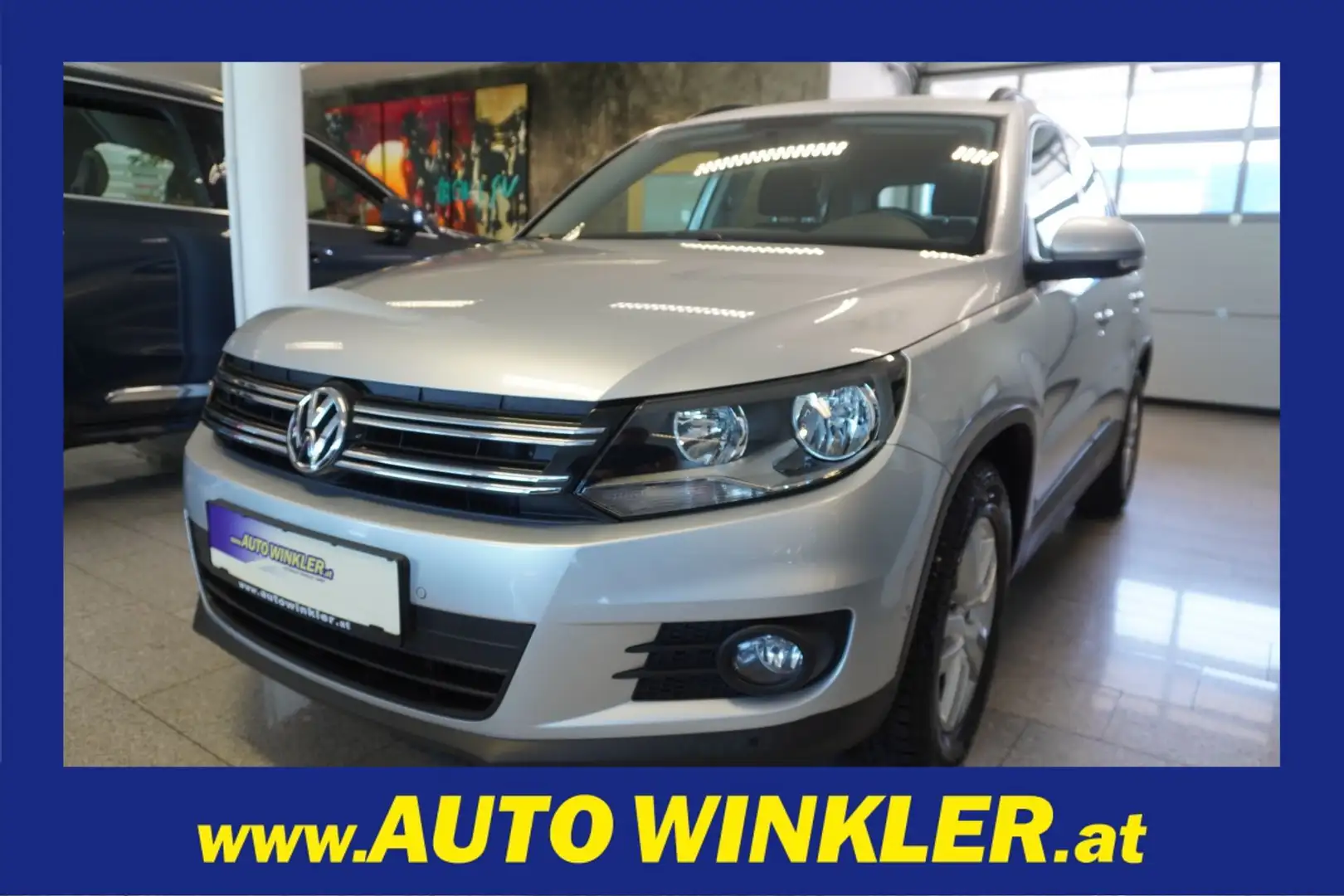 Volkswagen Tiguan Cross BlueMotion 1,4TSI  PDC Argent - 1