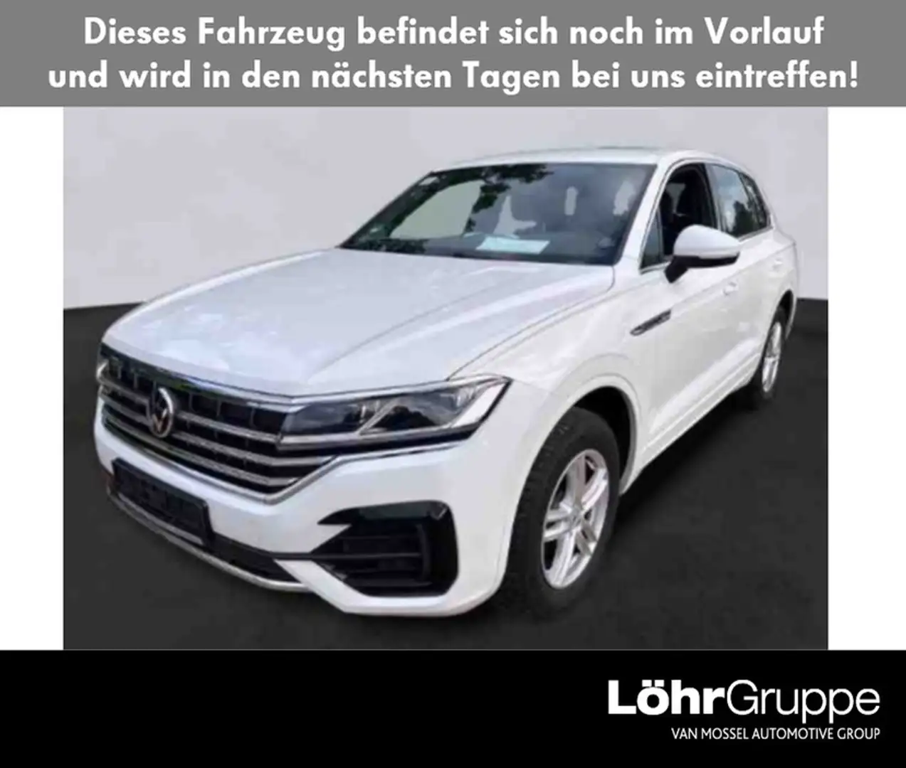 Volkswagen Touareg 3.0 TDI R-Line 4Motion 19" Navi SH el.Heckklappe Weiß - 1