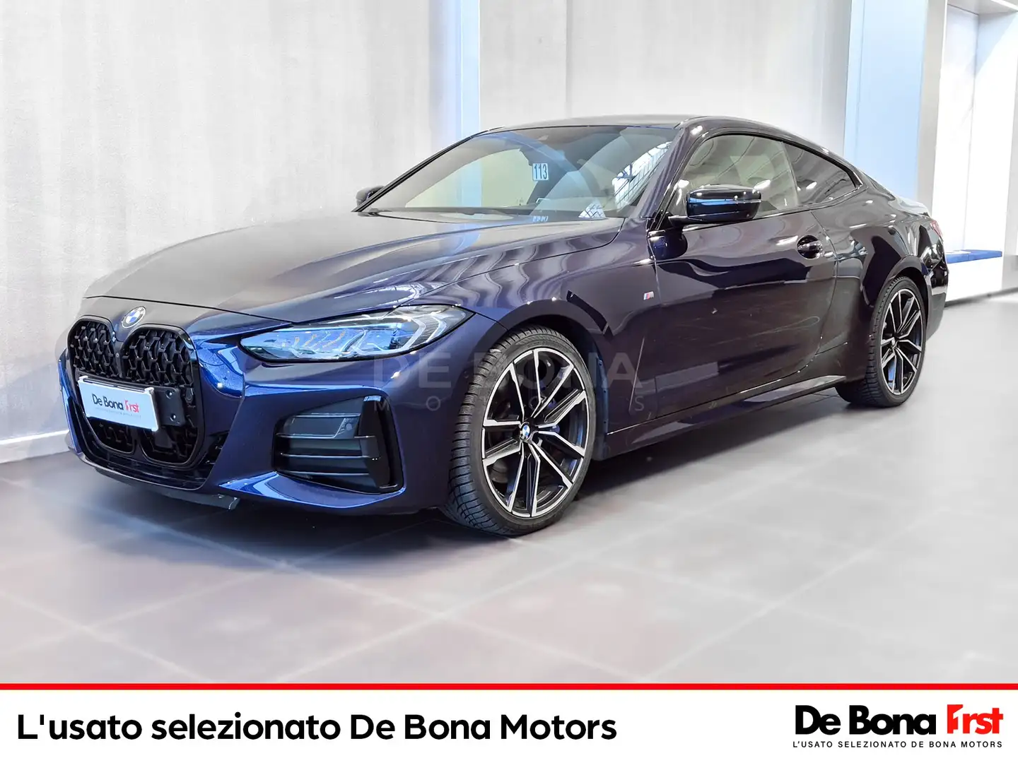 BMW 440 m440i coupe mhev 48v xdrive auto Blauw - 1