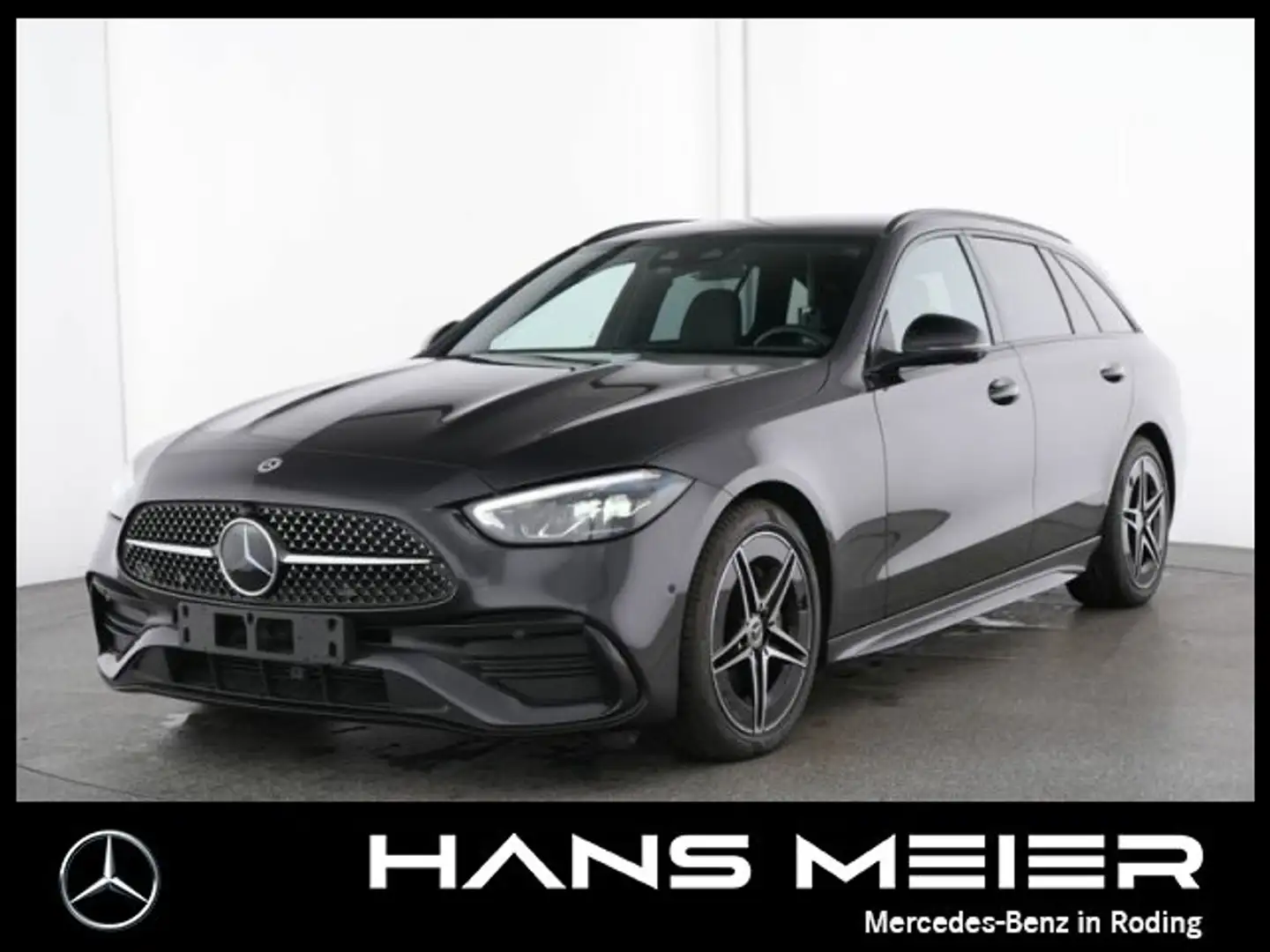 Mercedes-Benz C 220 C 220 T d 4M AMG AHK Night Ambiente 360° Kamera Grau - 1