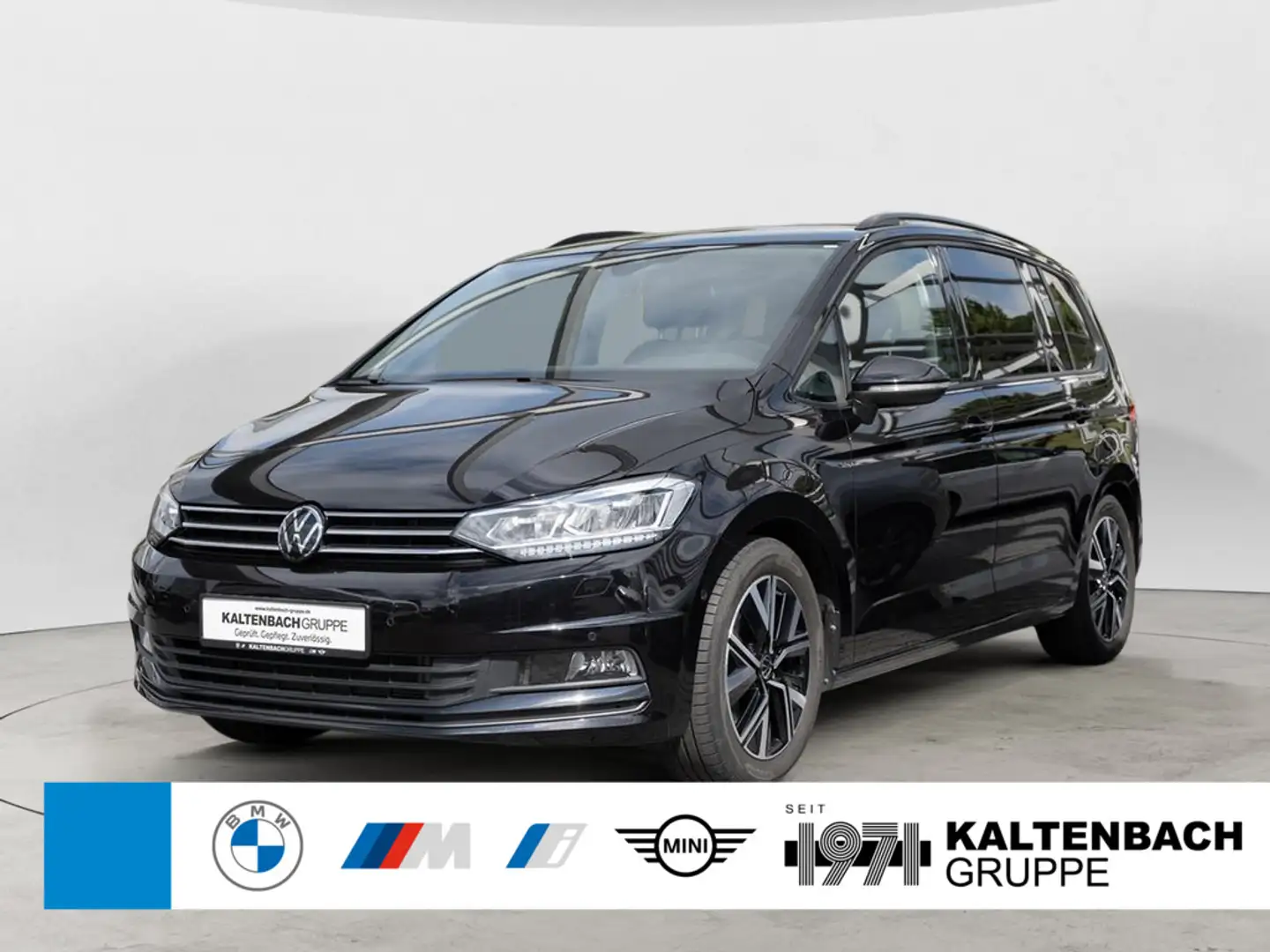 Volkswagen Touran 1.5 TSI Comfortline AHK STANDHZ ACC Schwarz - 1