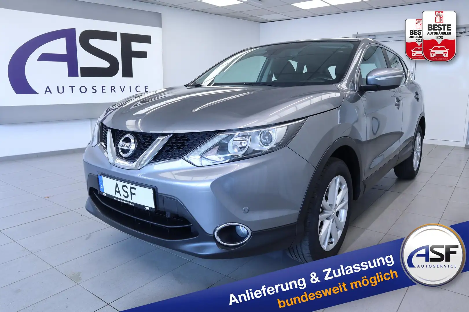 Nissan Qashqai Acenta #Navi #DAB #Kamera hinten #Klima #Schild... Grey - 1