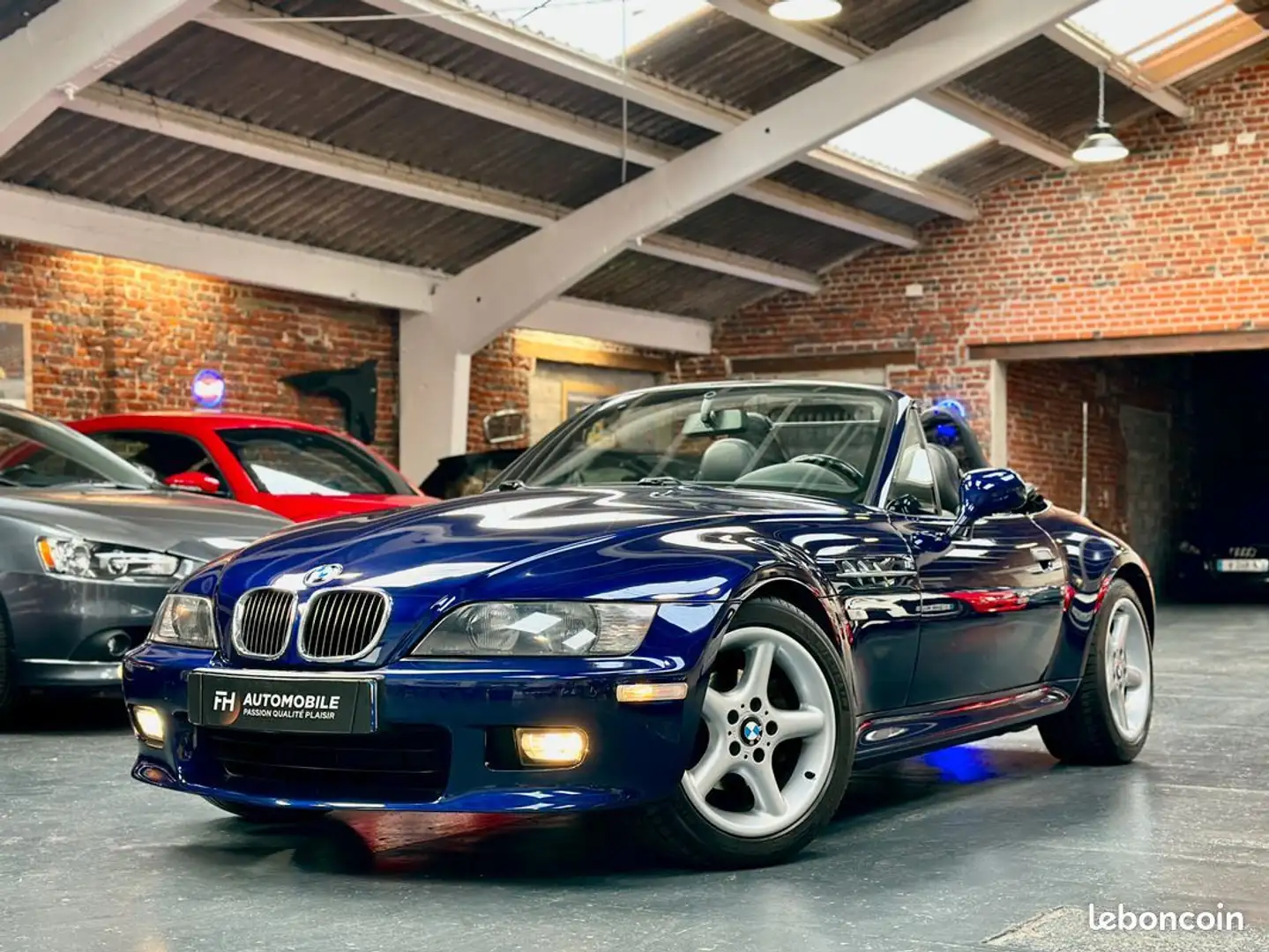 BMW Z3 Roadster 2.8L 192 ch Bleu Montréal Suspensions Sport M, Sièges chauffants Carnet et historique État exceptionnel Blauw - 1