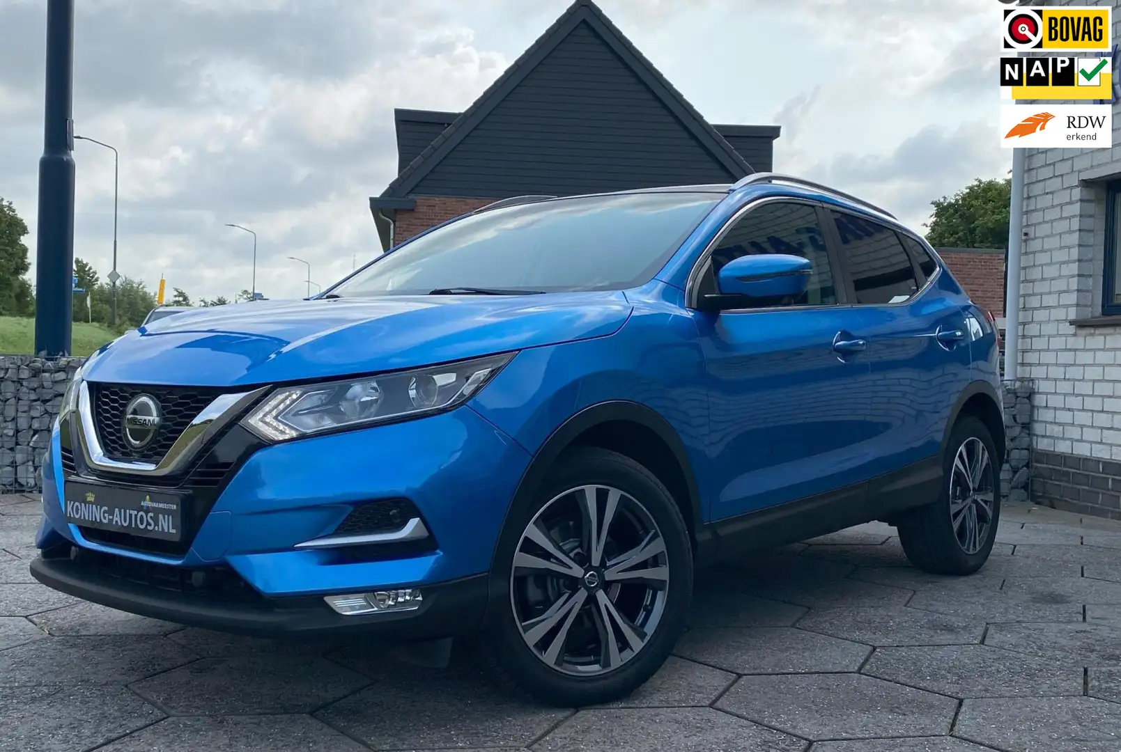 Nissan Qashqai 1.2 N-Connecta Automaat/ Pano/ Clima/ 360 Cam/ LED Blu/Azzurro - 1