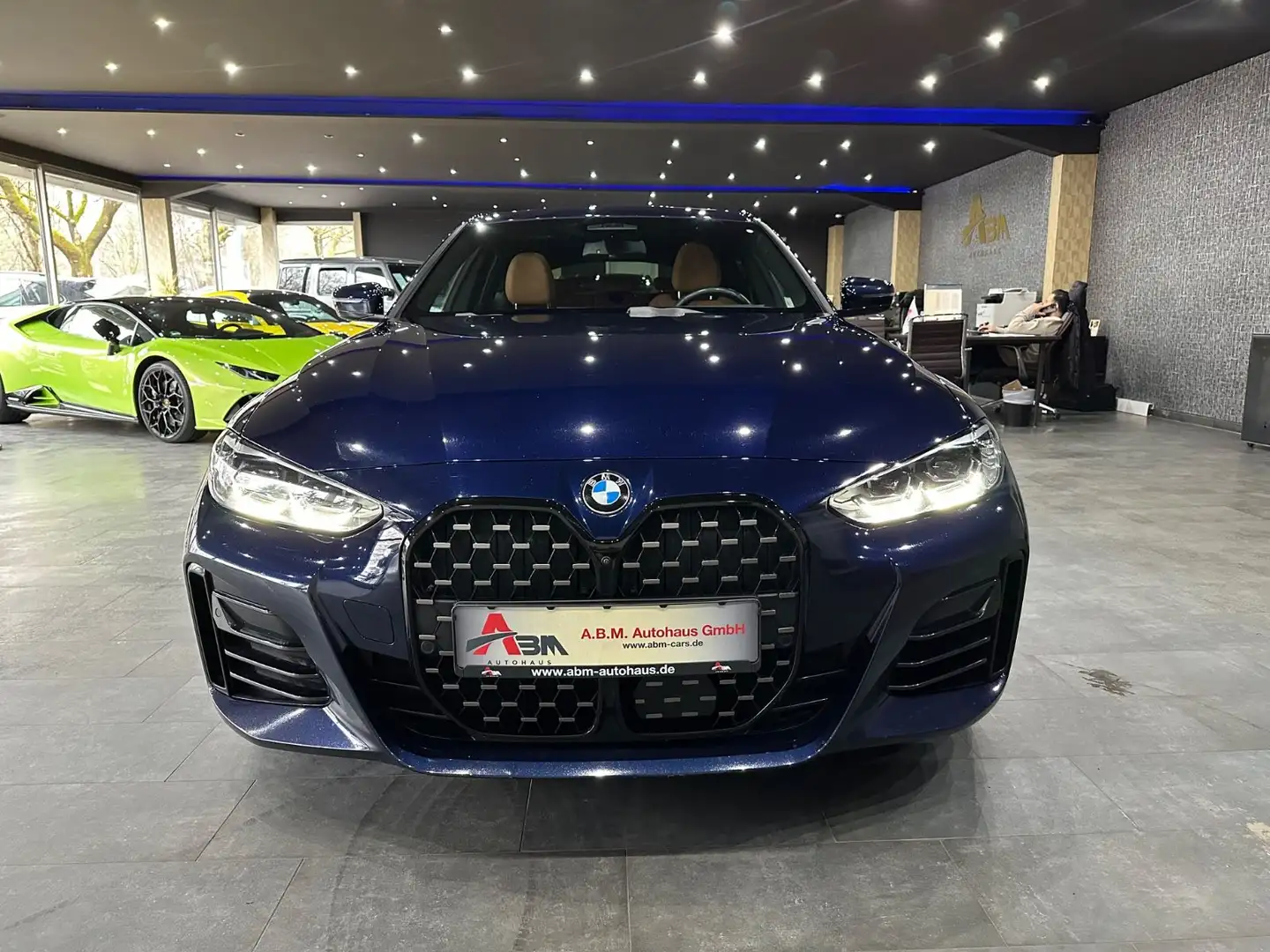 BMW 420 420d xDrive Gran Coupé M Sport /Memory /Glasdach Blau - 2