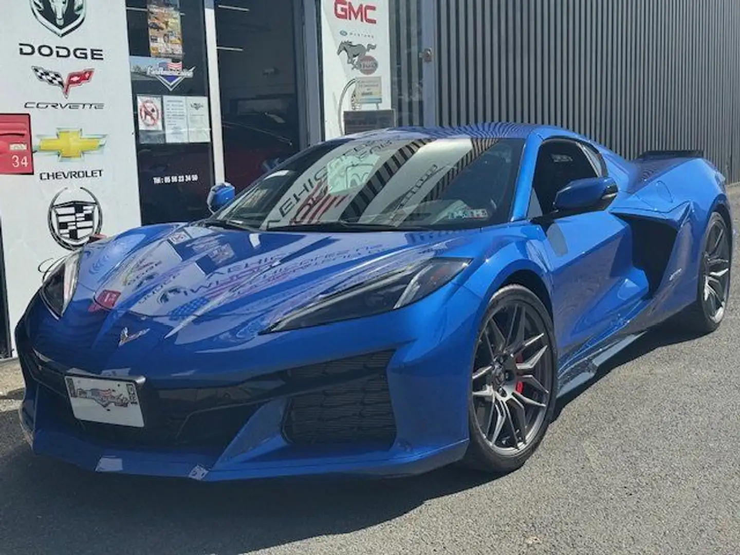 Chevrolet Corvette ZO6 680CH 3665 KM Blauw - 1