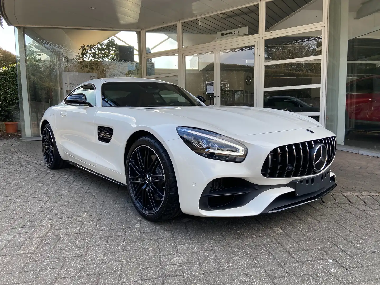 Mercedes-Benz AMG GT 4.0 V8 BiTurbo  PACK NIGHT AMG / SIEGES SPORT ... Blanc - 1
