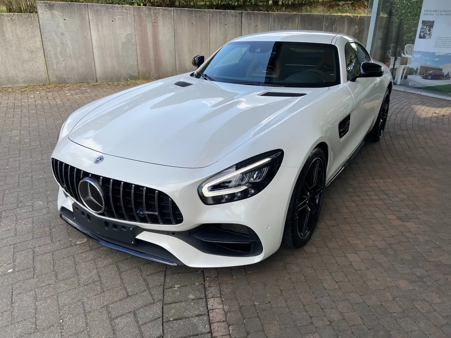 Mercedes-Benz AMG GT 4.0 V8 BiTurbo  PACK NIGHT AMG / SIEGES SPORT ... Blanc - 2