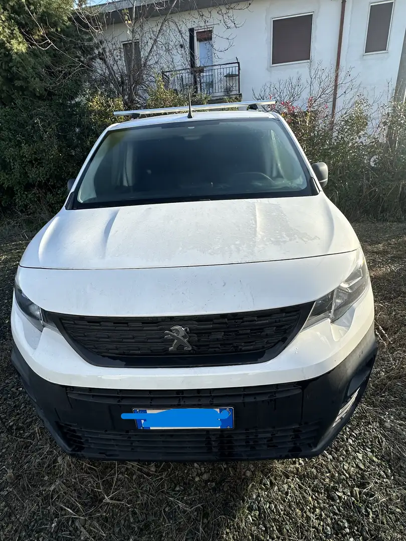 Peugeot Partner 1.5 HDI 102 CV EURO 6D TEMP 3 P IVA ESCLUSA Blanc - 1