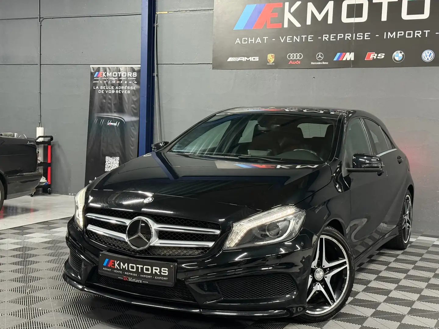Mercedes-Benz A 180 °1ERE MAIN°AMG°AUTO°XENON°FULL Černá - 2