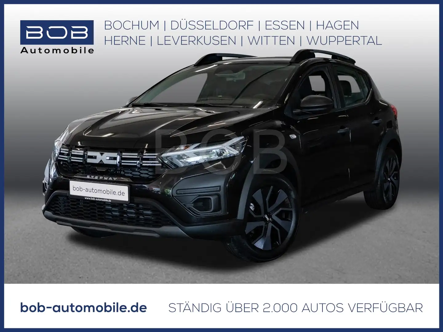 Dacia Sandero Stepway Essential 100 LPG+Klima+Carplay Noir - 1