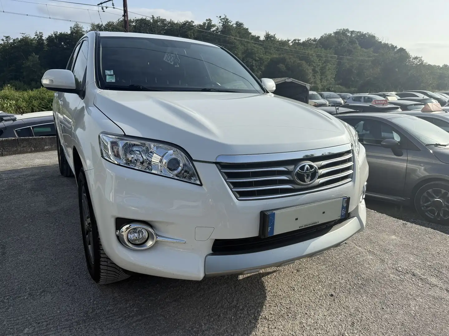 Toyota RAV 4 150 D-4D FAP WHITE EDITION 4WD Blanc - 1
