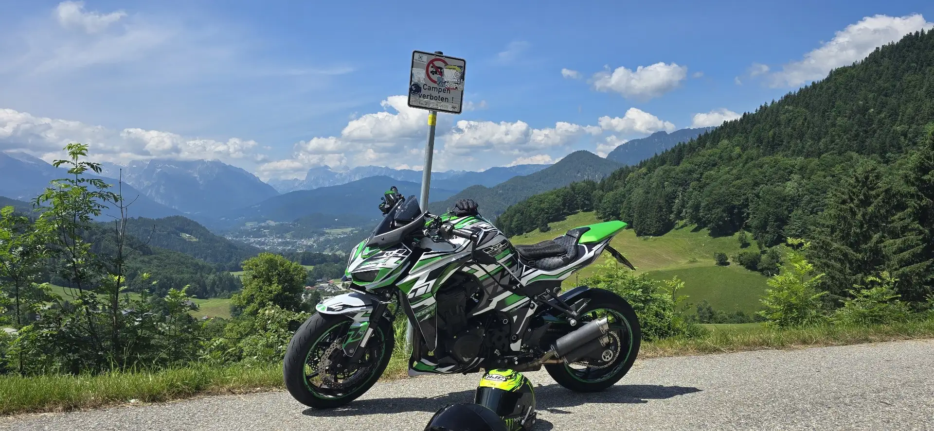 Kawasaki Z 1000 Verde - 1