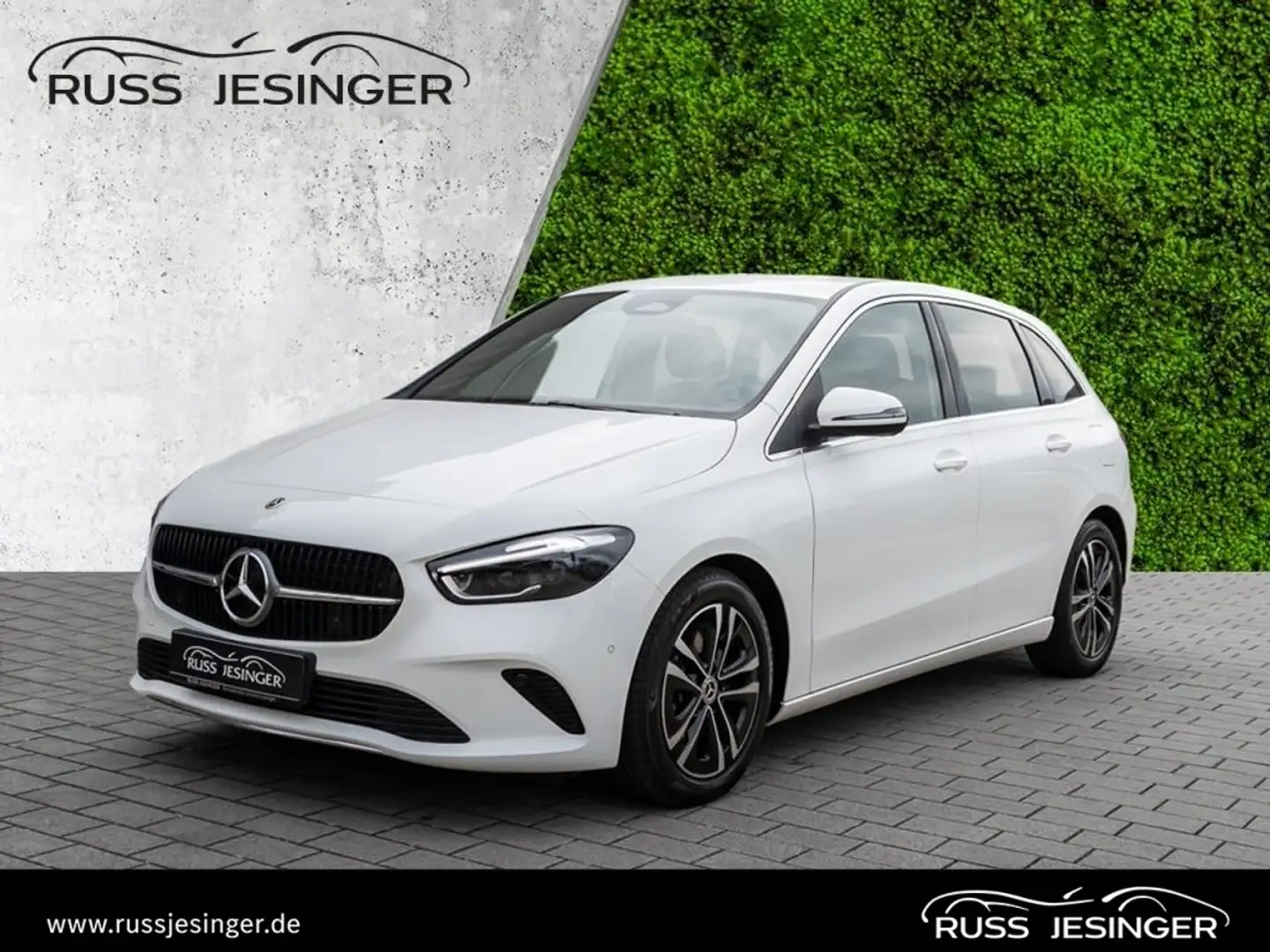 Mercedes-Benz B 220 4M Progressive *AHK*Cam*MBeam*MBUX*TotW* Weiß - 1