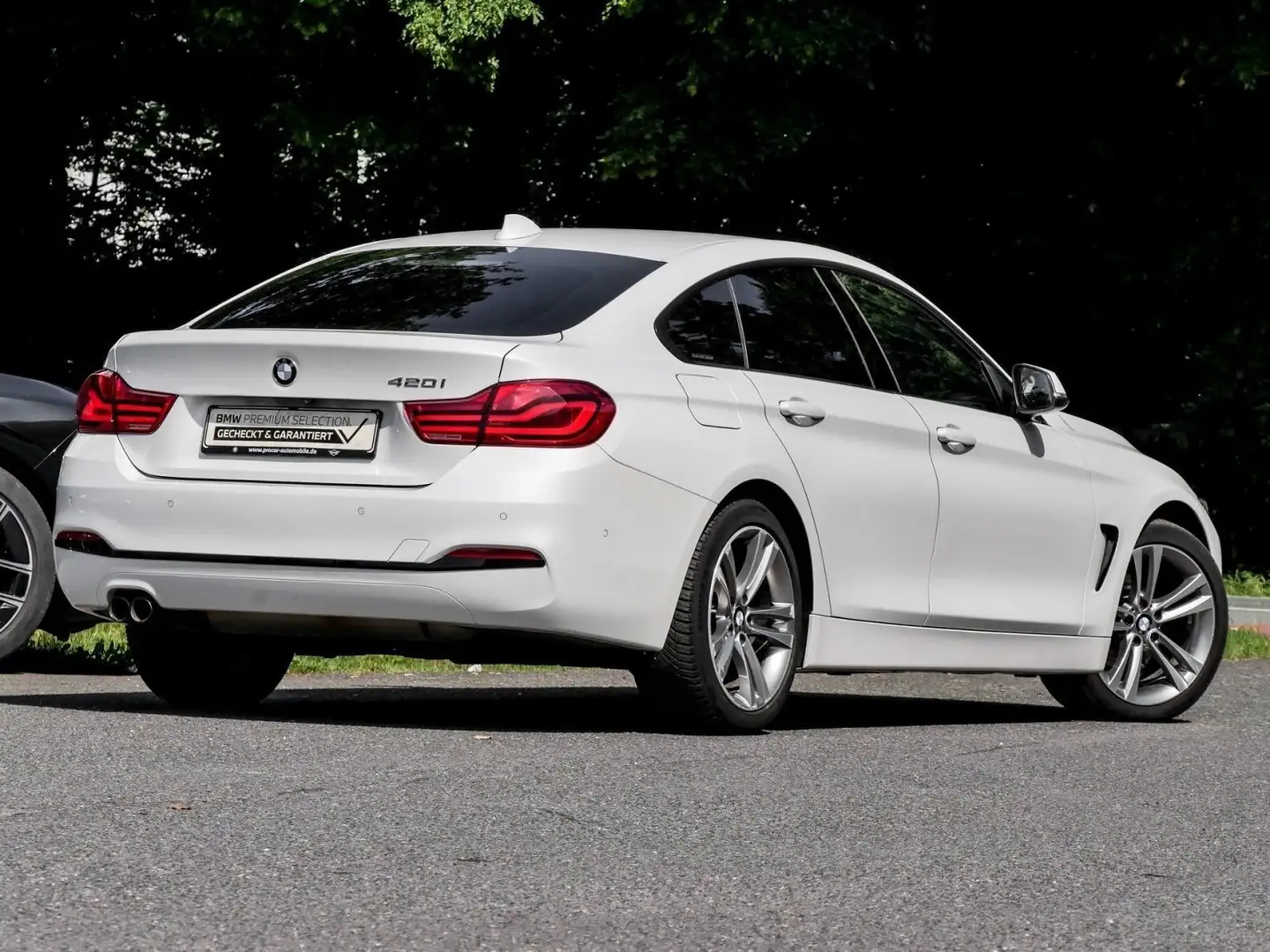 BMW 420 i SPORT LINE+HiFi+KAMERA+AUT Wit - 2