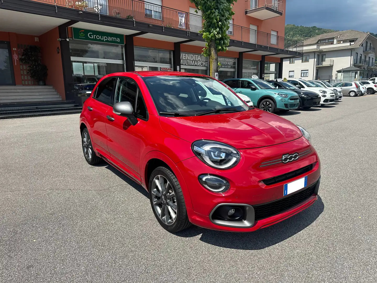 Fiat 500X 500X 1.5 t4 Hybrid Sport 130cv dct Rosso - 2