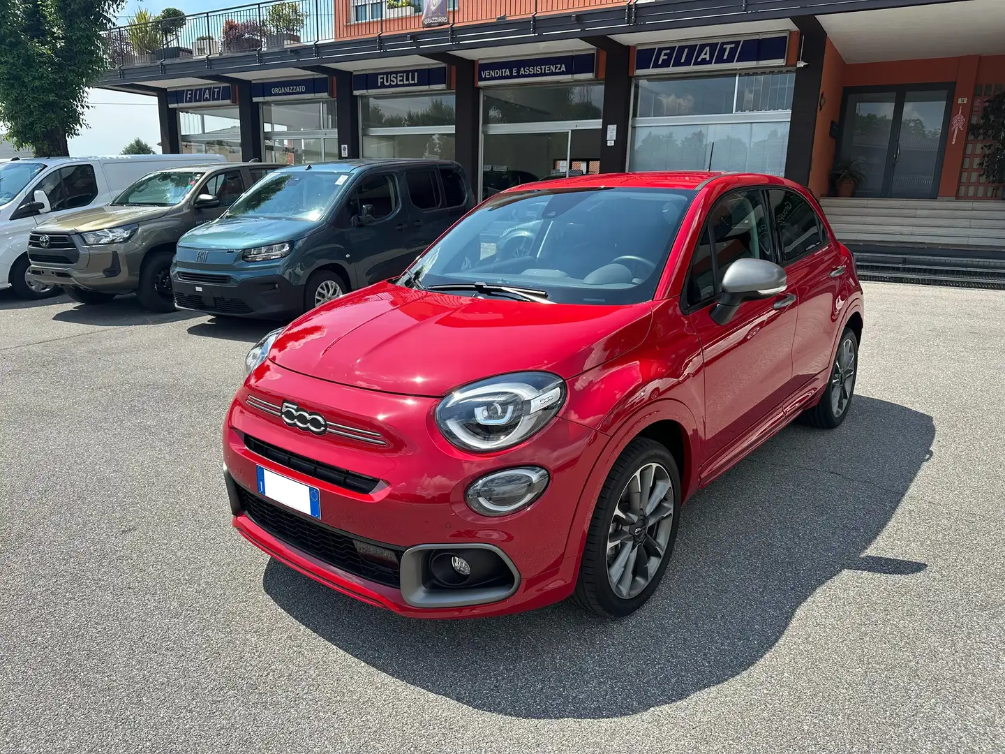 Fiat 500X 500X 1.5 t4 Hybrid Sport 130cv dct Rosso - 1