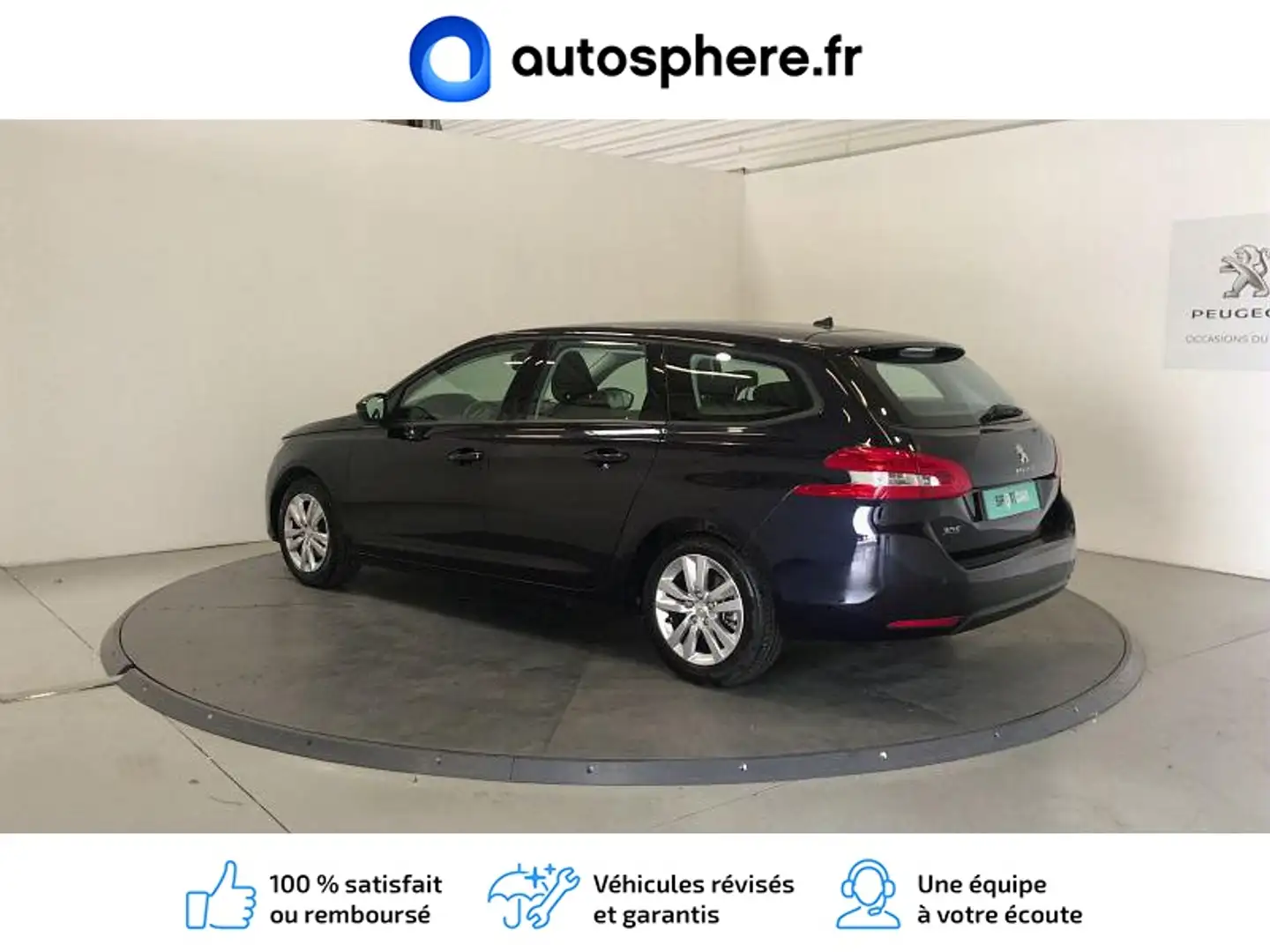 Peugeot 308 SW 1.6 BlueHDi 100ch Active Business S&S Blau - 1