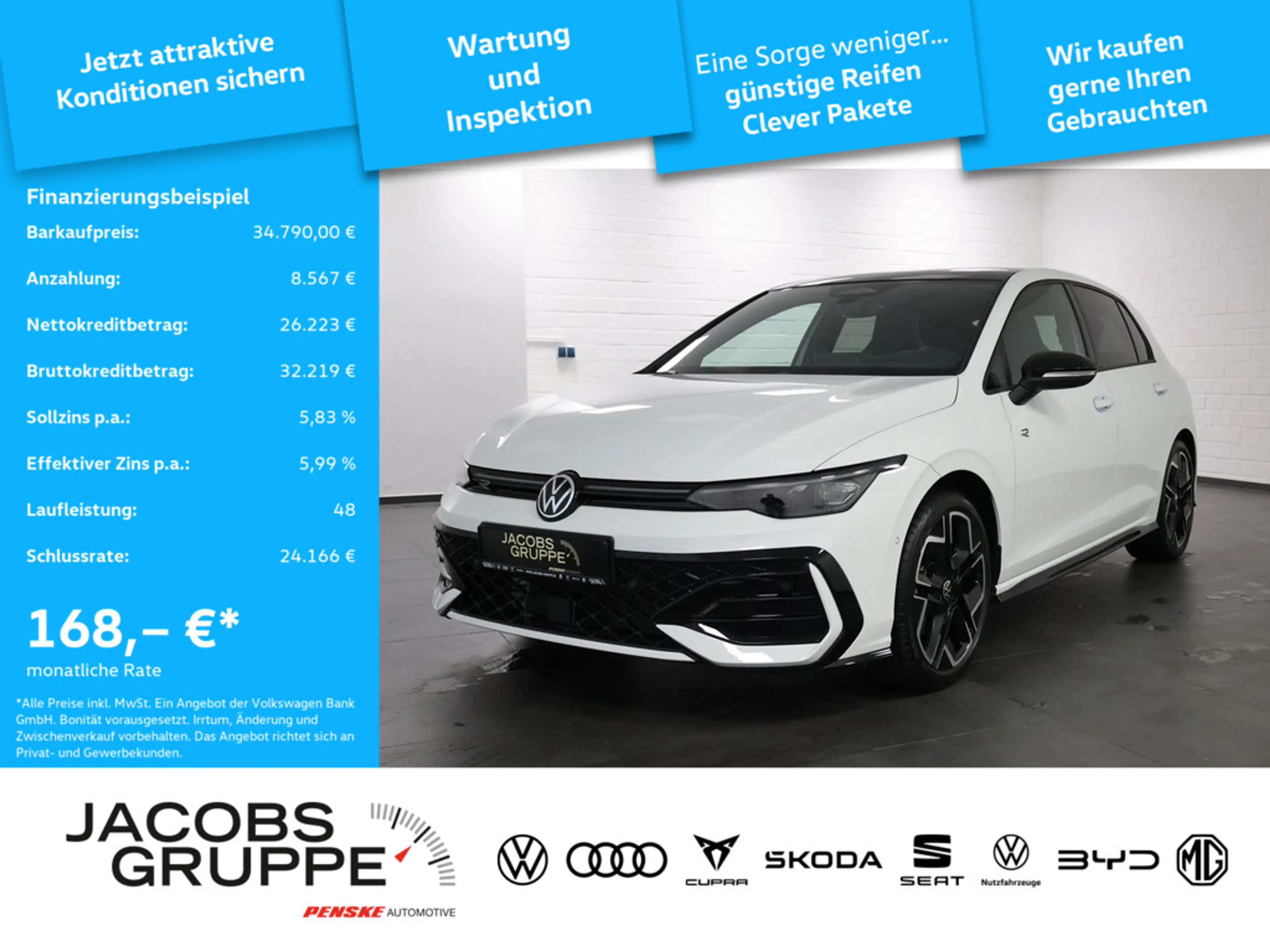 Volkswagen Golf VIII 1.5 eTSI R-Line "Black Style" DSG,N