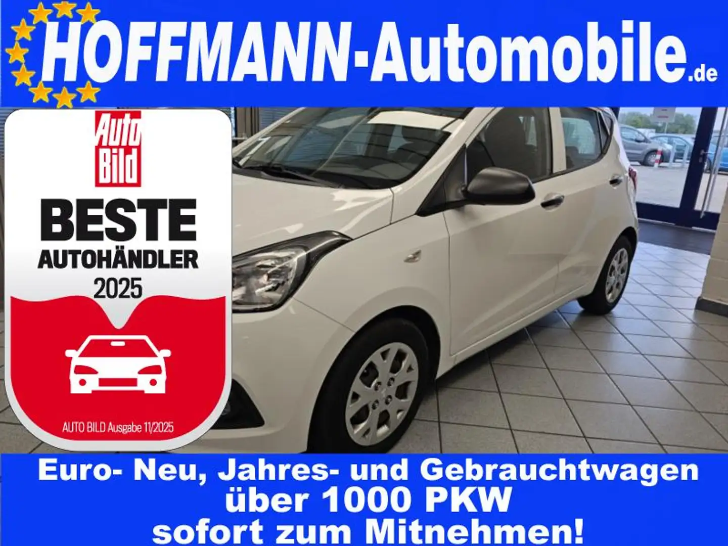 Hyundai i10 Tüv 05-2027 Weiß - 1