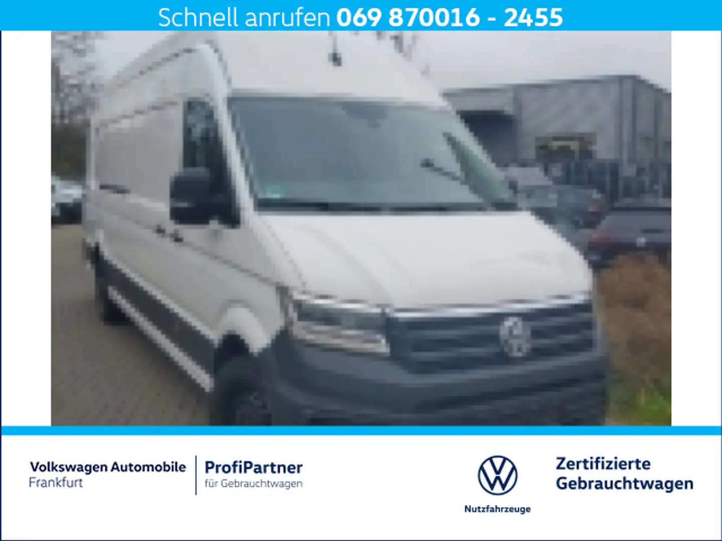 Volkswagen Crafter 35 Kasten 2.0 TDI LR L4H3 EcoProfi Navi Weiß - 1