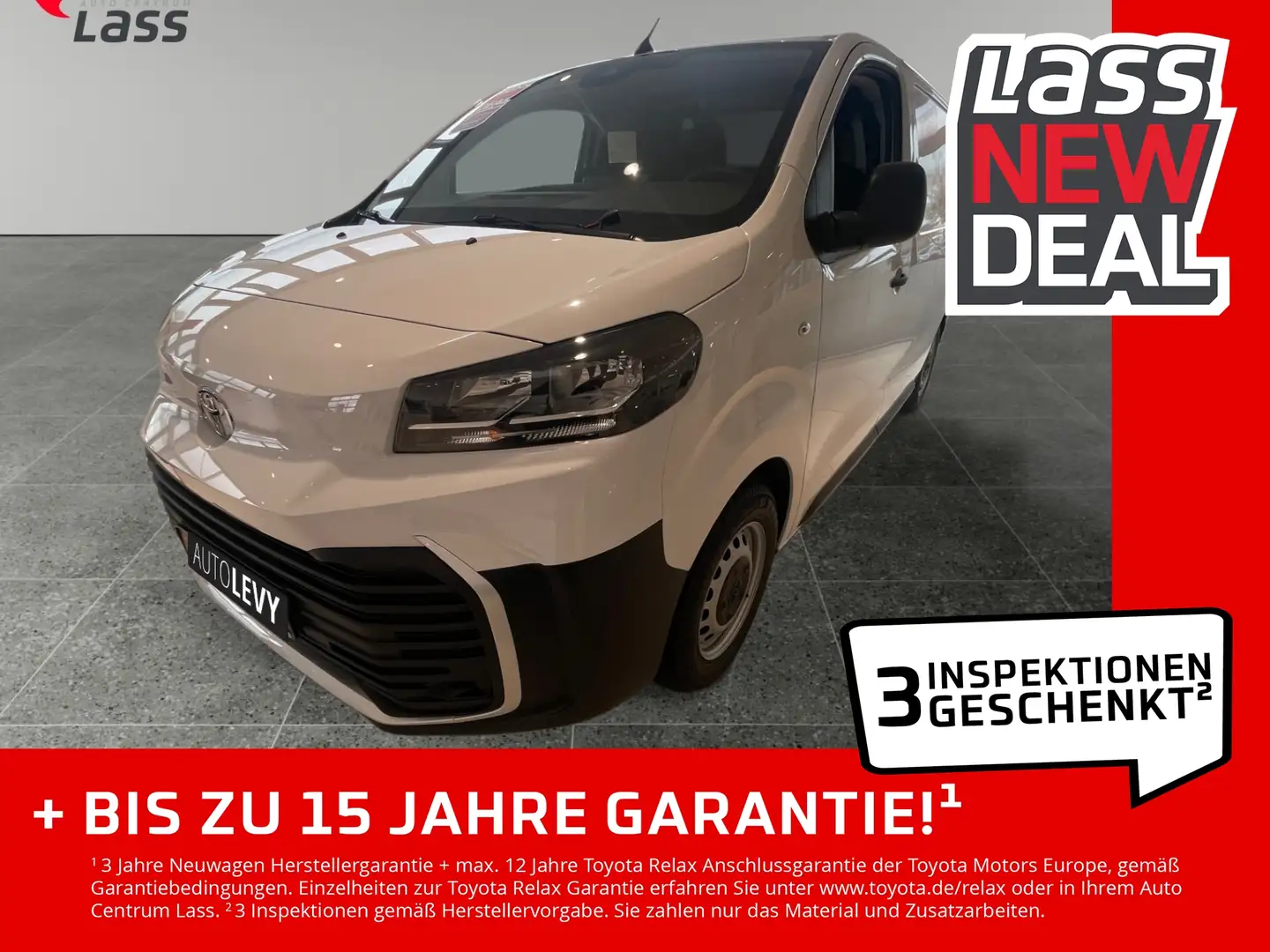 Toyota Proace 1.5L D. 120 PS Meister - L1 - 6 M Blanc - 1