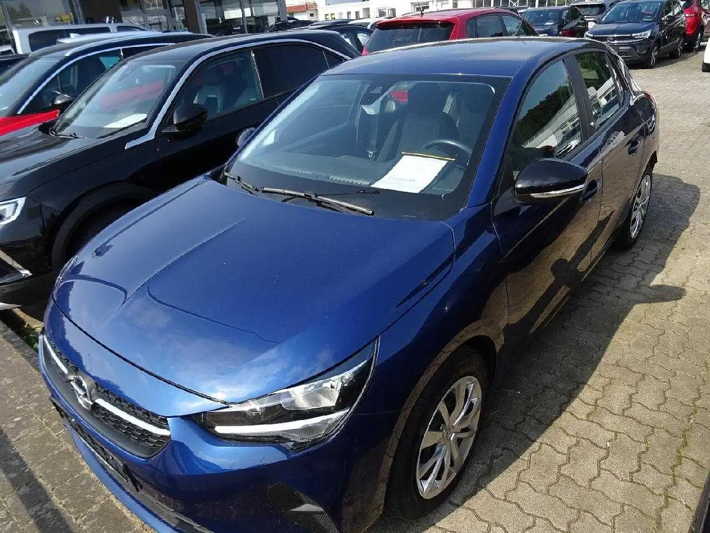 Opel Corsa F e Basis Bleu - 1
