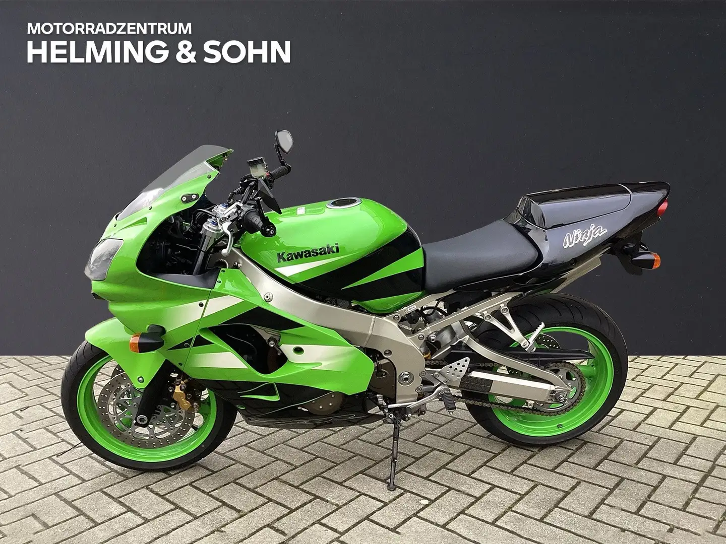 Kawasaki ZX9R Groen - 1