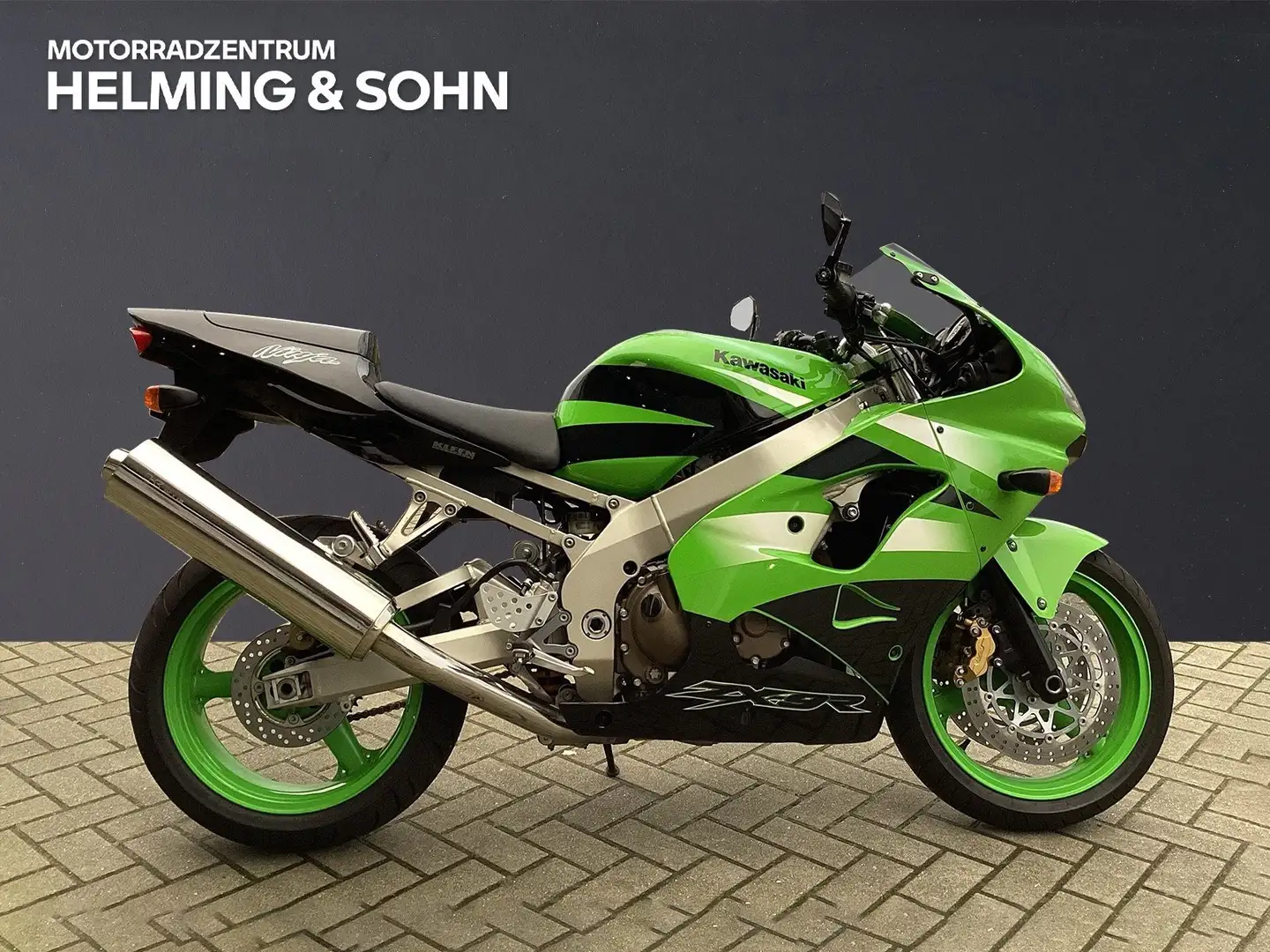 Kawasaki ZX9R Groen - 2