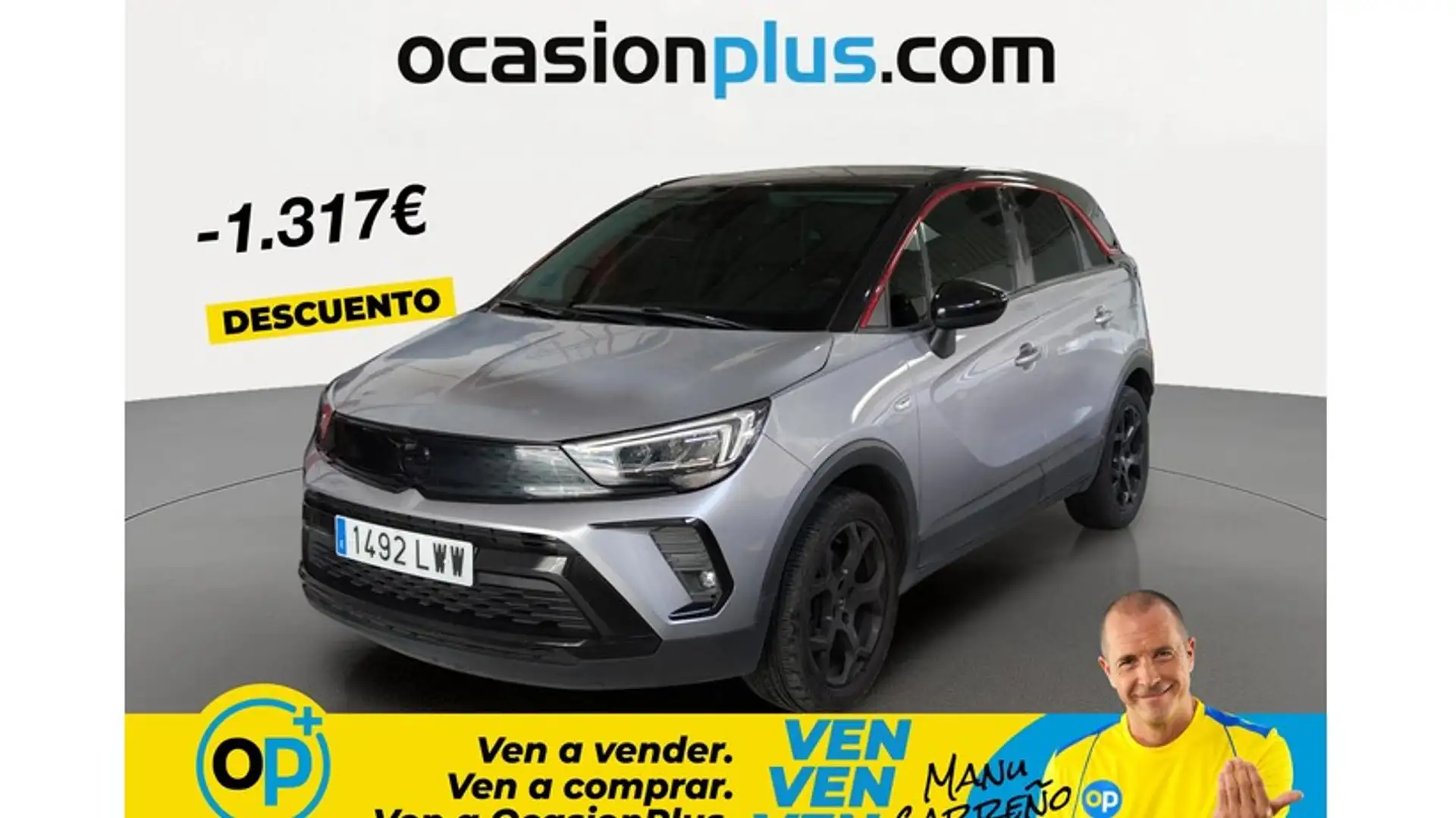 Opel Crossland 1.2 S&S GS Line 130 Gris - 1