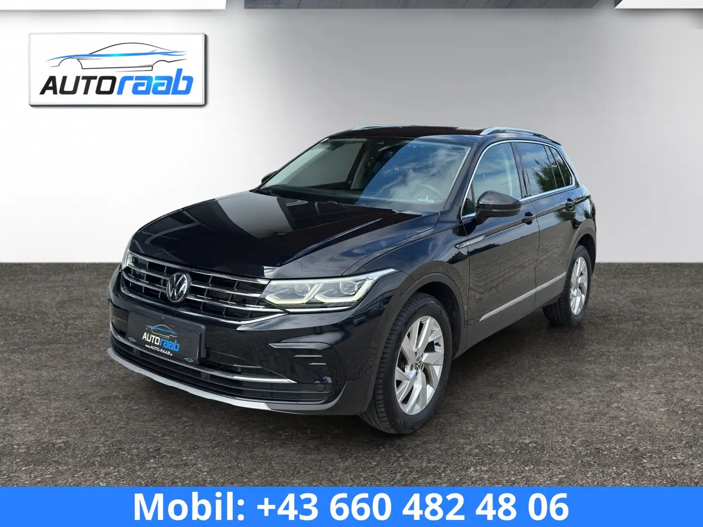 Volkswagen Tiguan 4Motion 2,0 TDI DSG *AHV*DIGITAL*RFK*APP*ACC* Schwarz - 1