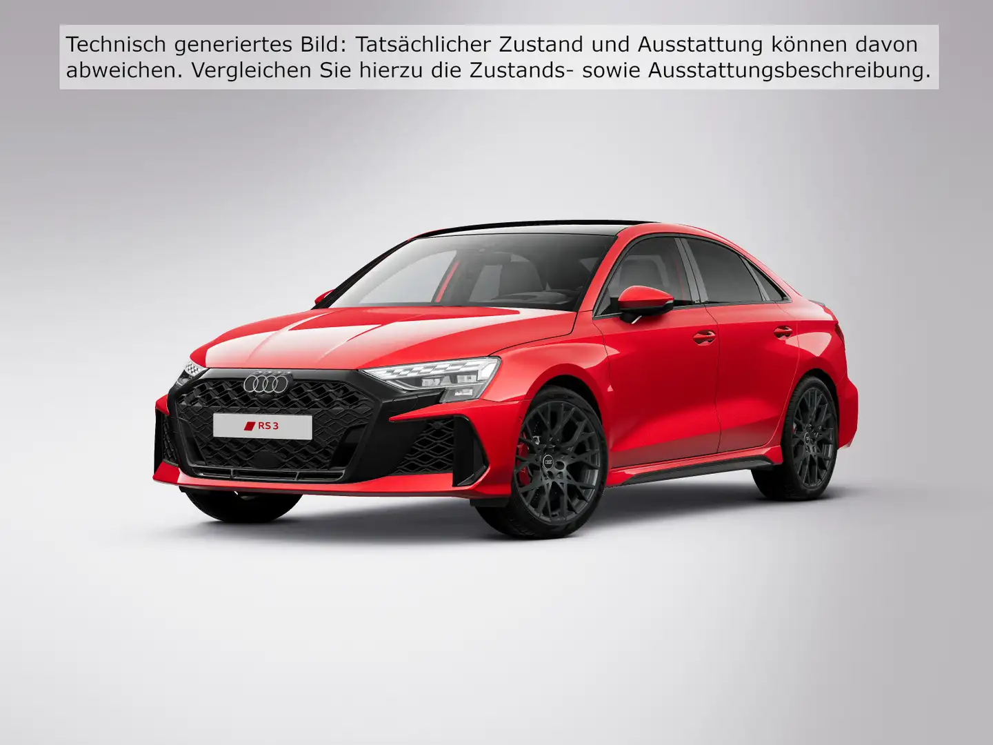 Audi RS3 Limo TFSI Q UPE89 RS-SPORTABGAS PANO SONOS Rot - 2