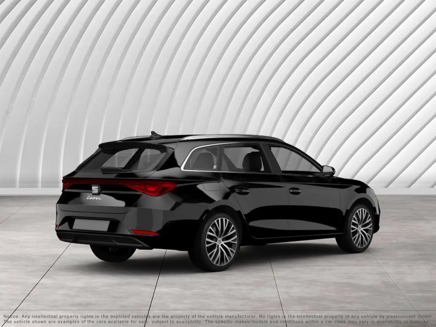 SEAT Leon Sportstourer FR 4Drive AHK RFK NAVI LED LM Schwarz - 2