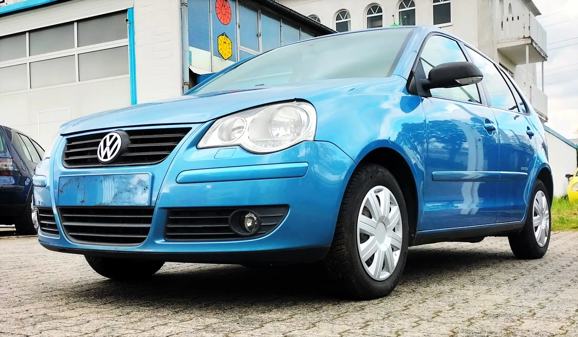 Volkswagen Polo 2.HAND/ Einparkhilfe H/ Sitzheizung/ Klima/ 8xfach Blauw - 1