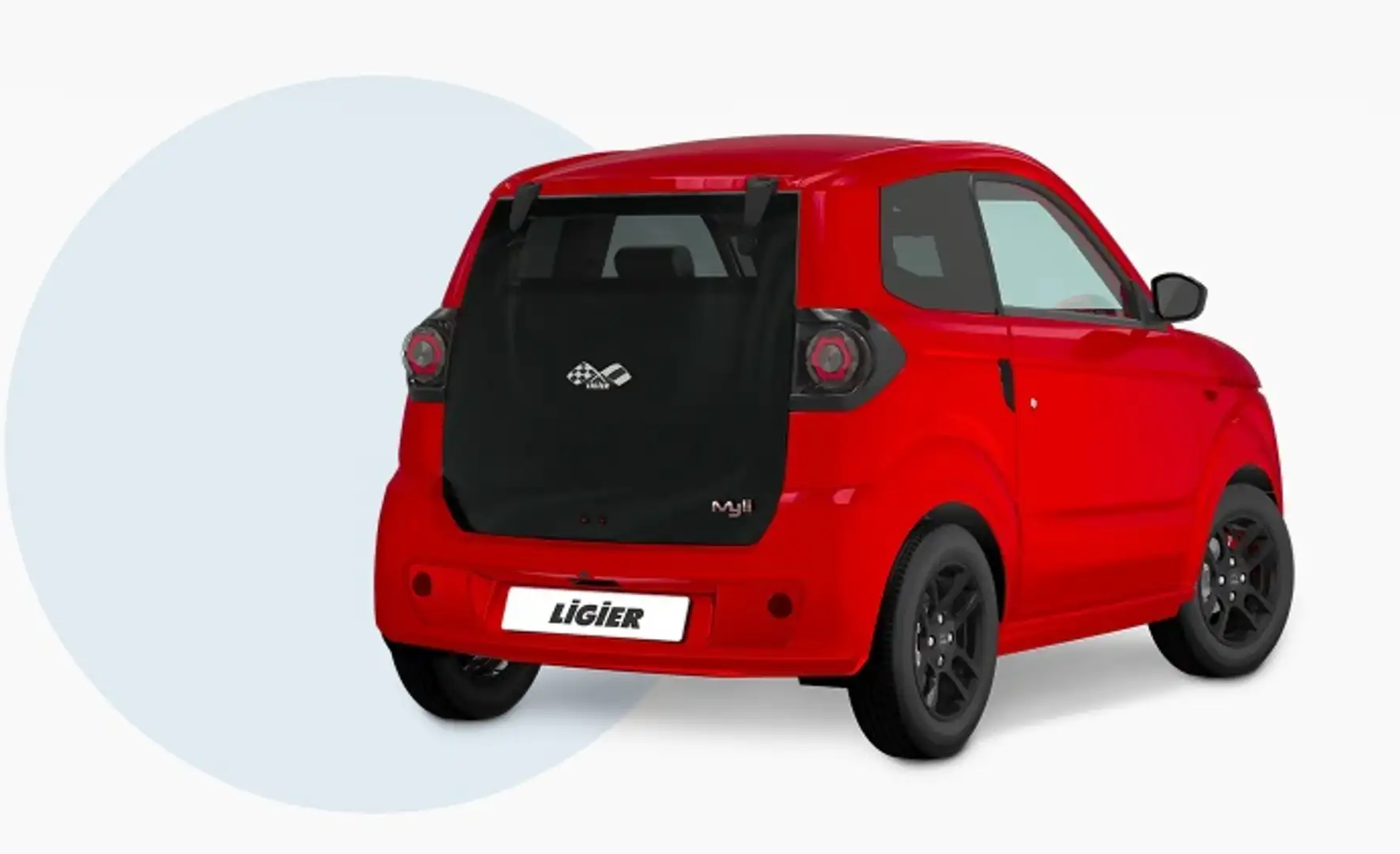 Ligier Myli Brommobiel I.DEAL | Voorjaarsdeal!! €14.895,00 Rij Roşu - 2