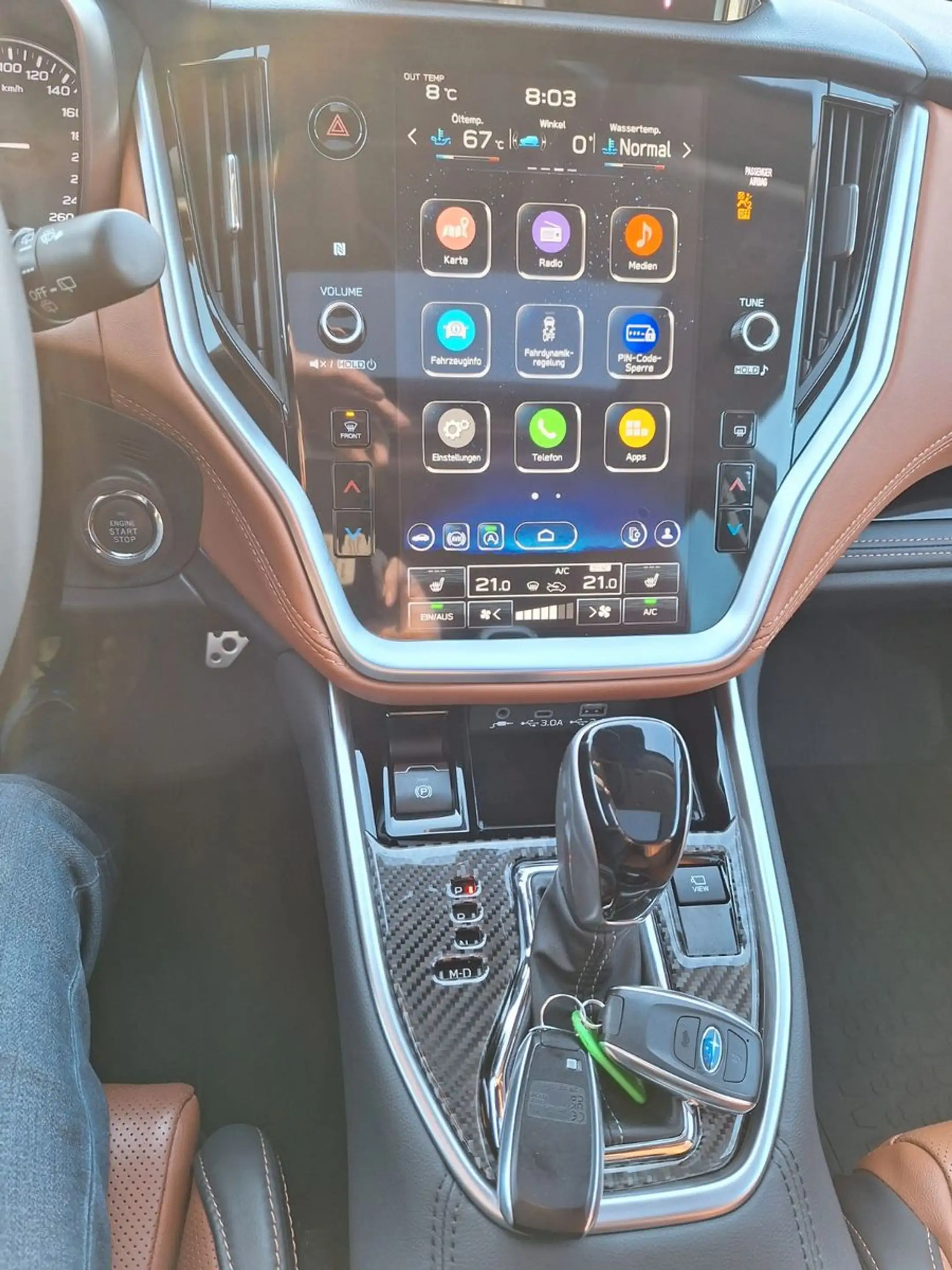Subaru OUTBACK 2.5i Platinum Lineartronic — photo 4