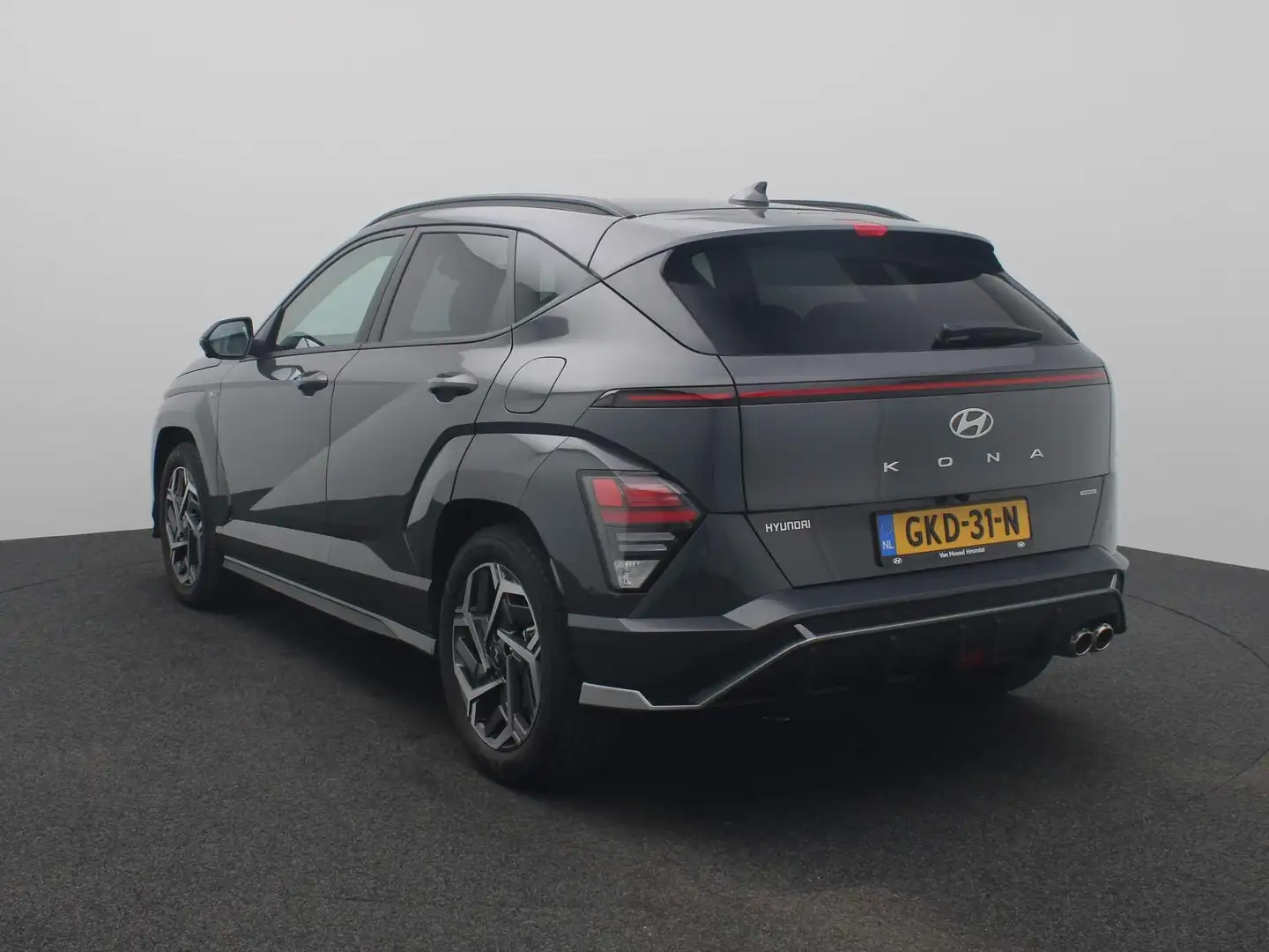 Hyundai KONA 1.6 GDI HEV N Line Sky | Airco | Cruise Control | Grijs - 2