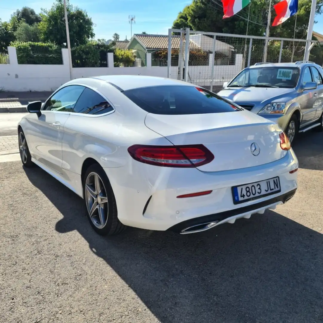 Mercedes-Benz C 250 Coupé 250d (4.75) 9G-Tronic Weiß - 2