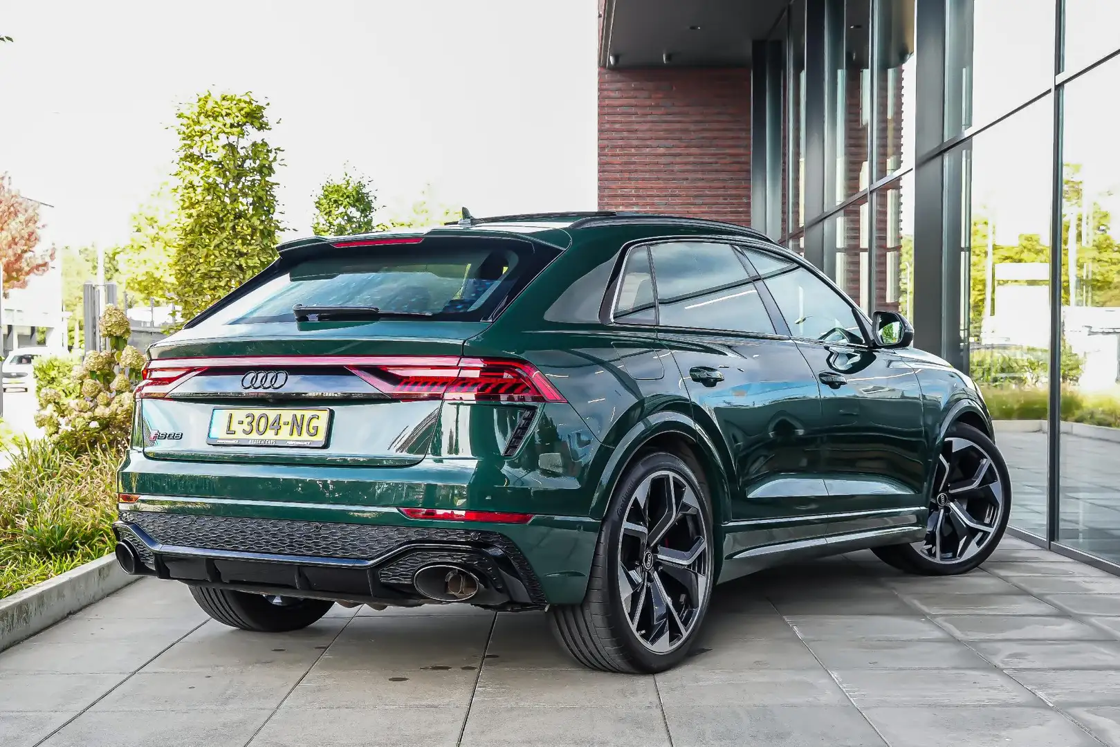 Audi RS Q8 4.0 600pk TFSI quattro |Goodwood Green|org. NL|1e Grün - 2