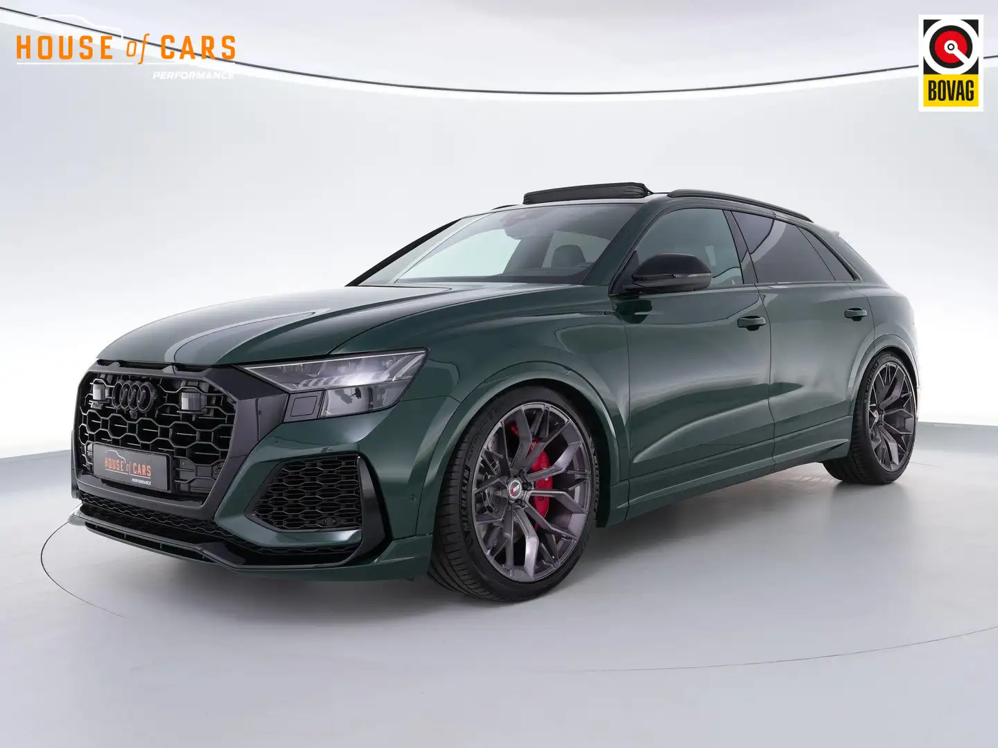 Audi RS Q8 RSQ8 4.0 600pk TFSI quattro |Goodwood Green|org. N Groen - 1