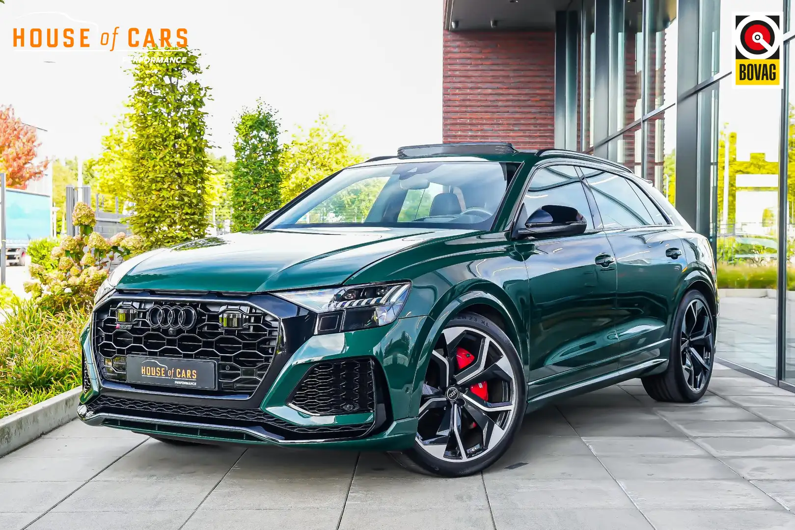 Audi RS Q8 4.0 600pk TFSI quattro |Goodwood Green|org. NL|1e Grün - 1