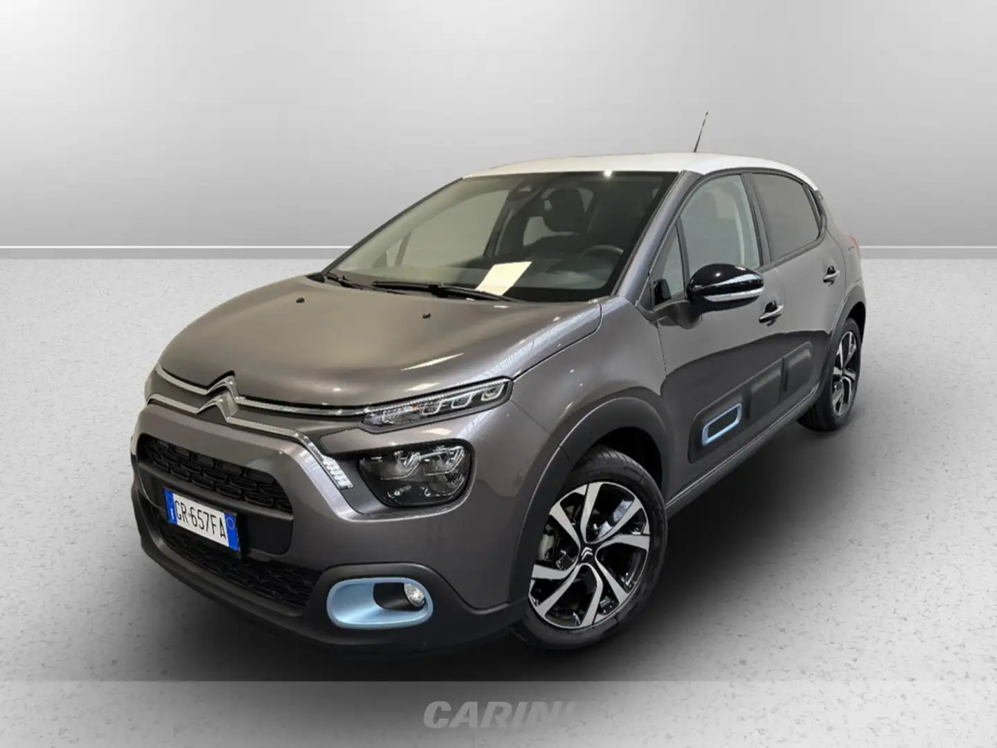 Citroen C3 1.2 puretech elle s&s 110cv Grigio - 1