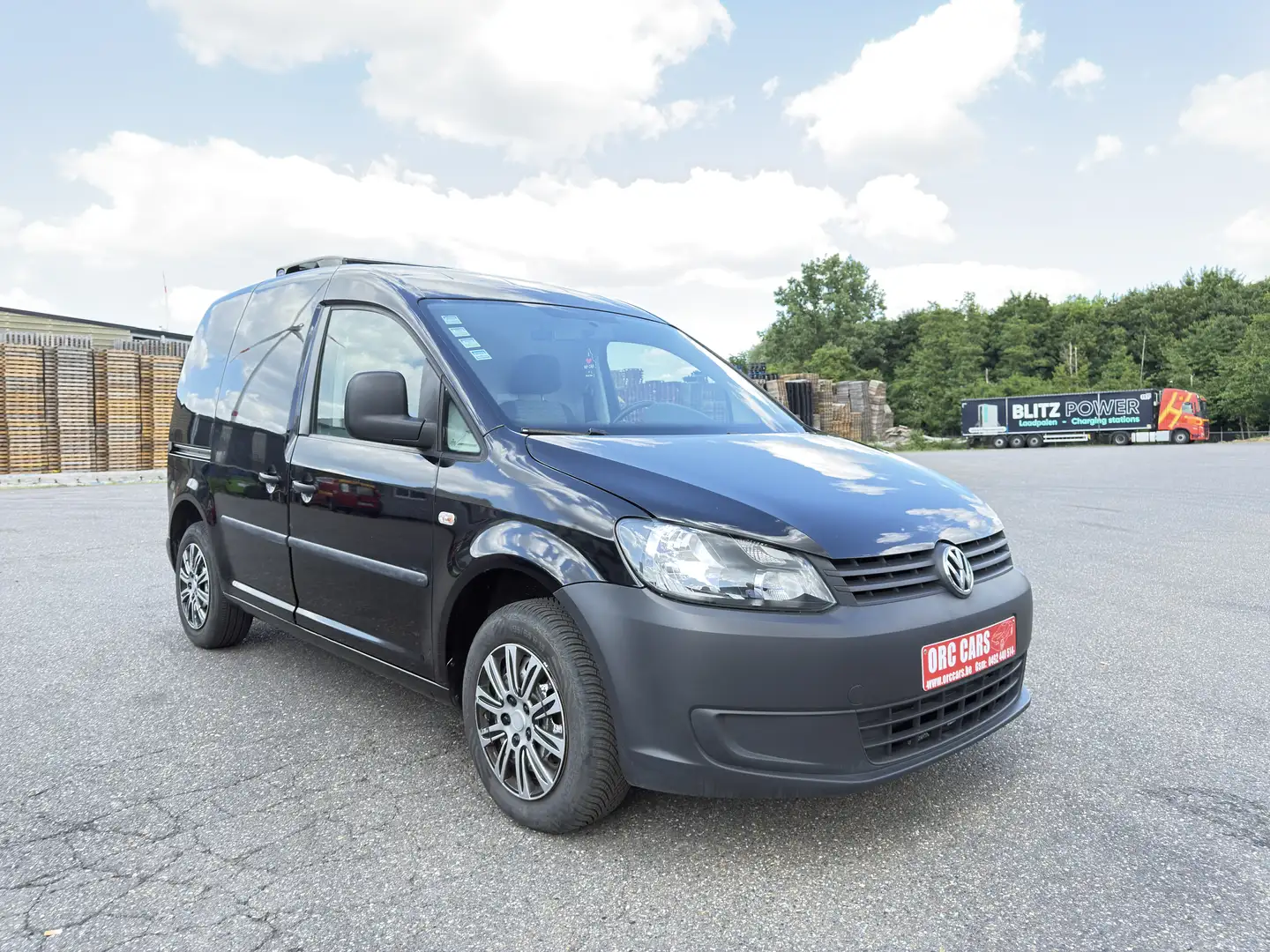 Volkswagen Caddy 1.6 Tdi Lichte vracht AIRCO MET FRiGO Negro - 1