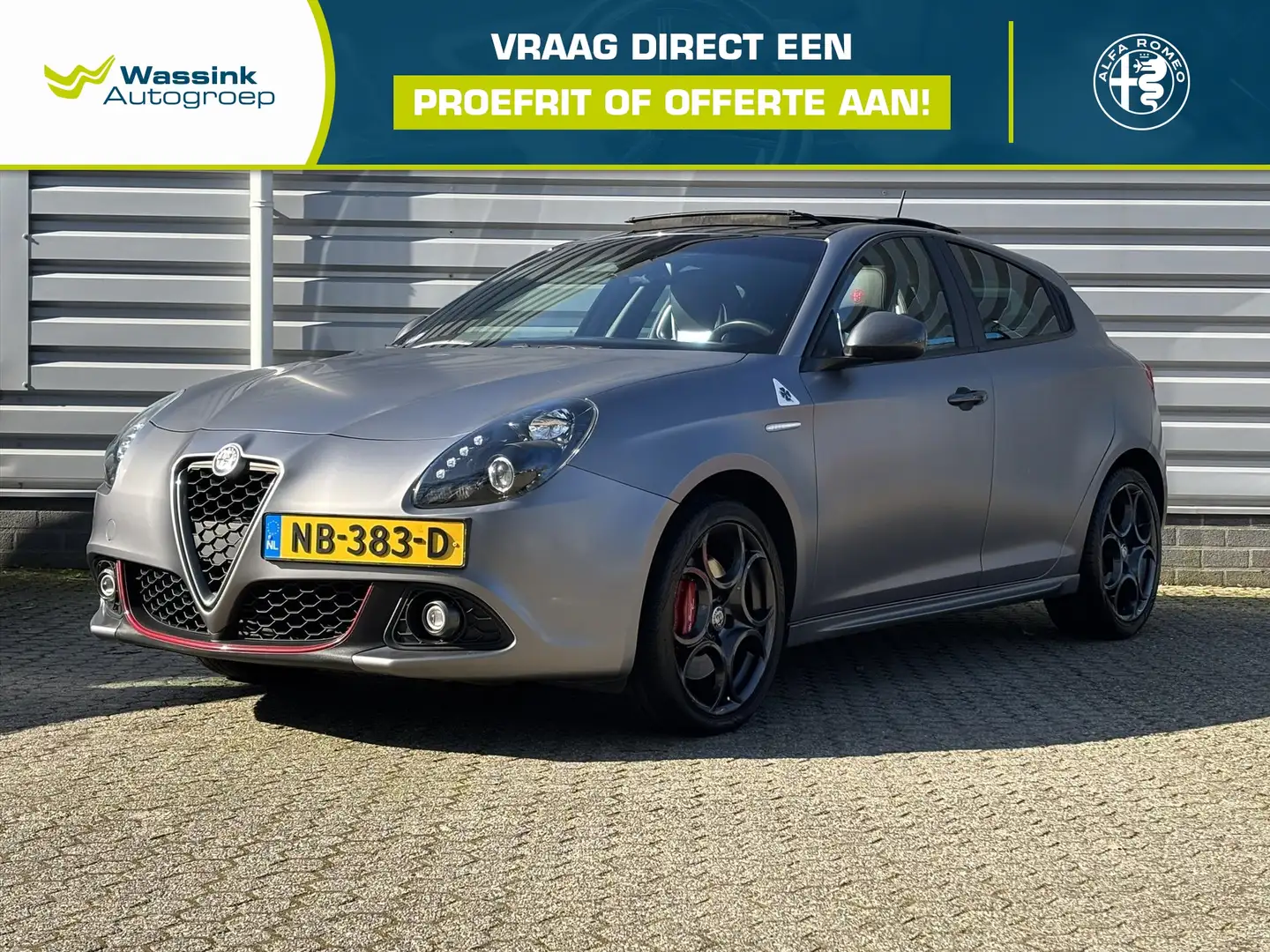 Alfa Romeo Giulietta 1.4 Turbo MA 170pk TCT Super | Navi | Allseason ba Grijs - 1
