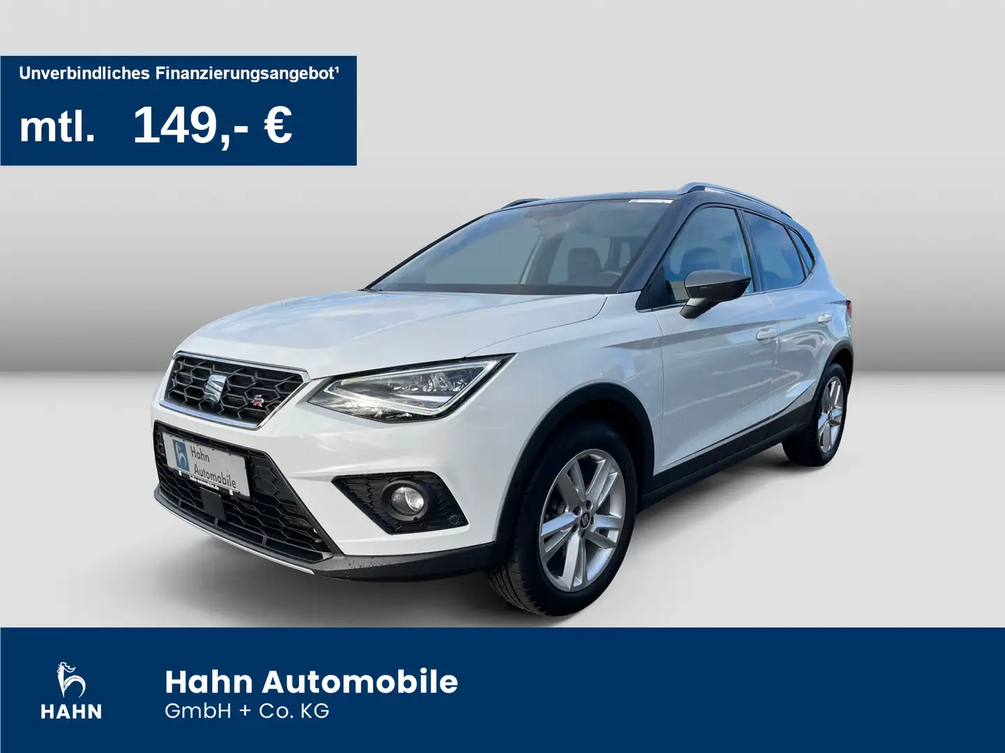 SEAT Arona FR 1.0TSI Climatr AHK Temp LED Cam PLA SHZ Weiß - 1