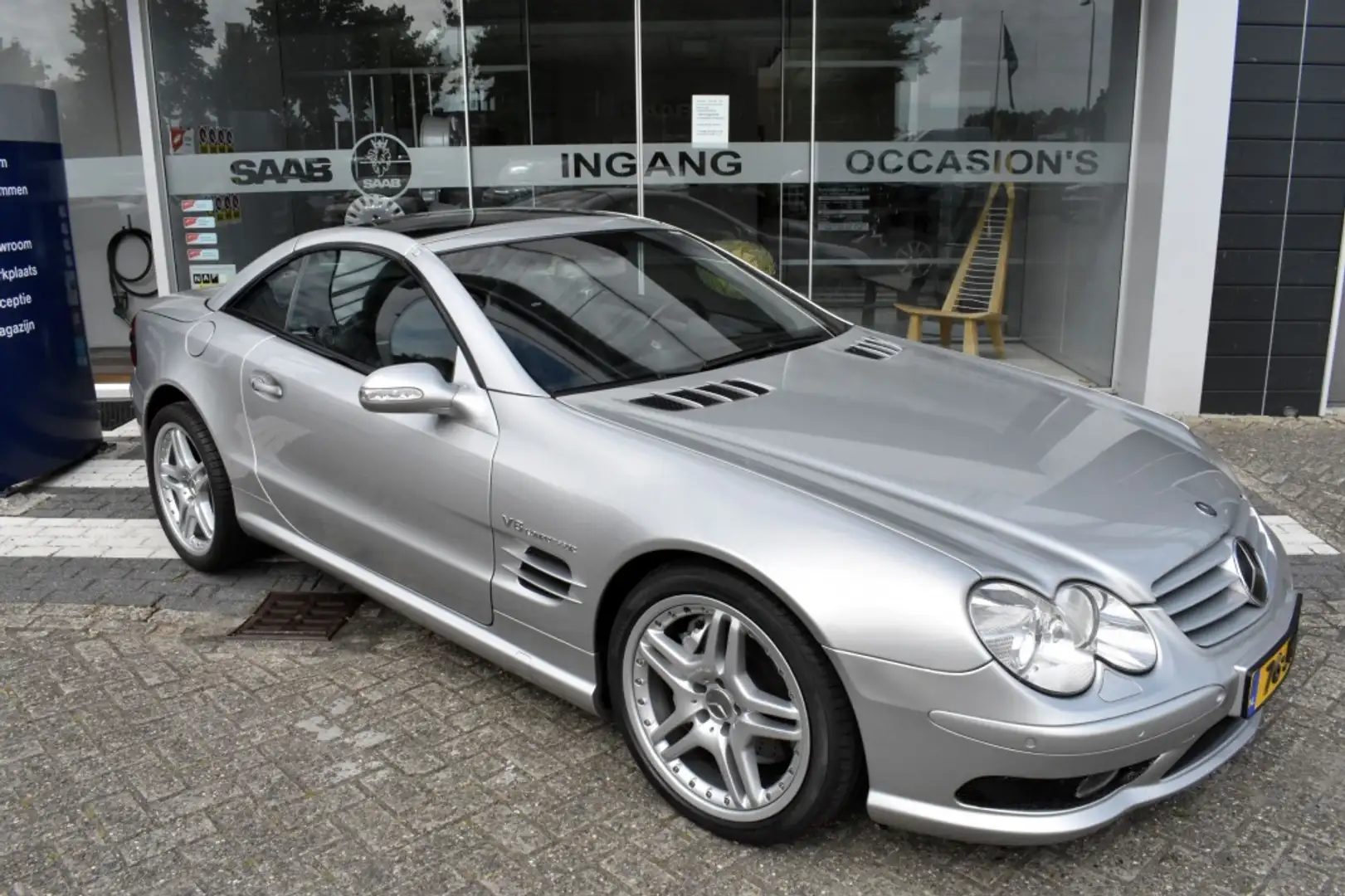 Mercedes-Benz SL 55 AMG Youngtimer Gris - 2