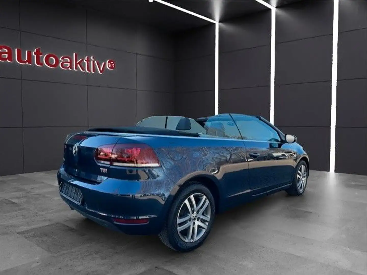 Volkswagen Golf VI Cabriolet Exclusive/Voll Leder/Bi-Xenon Azul - 1