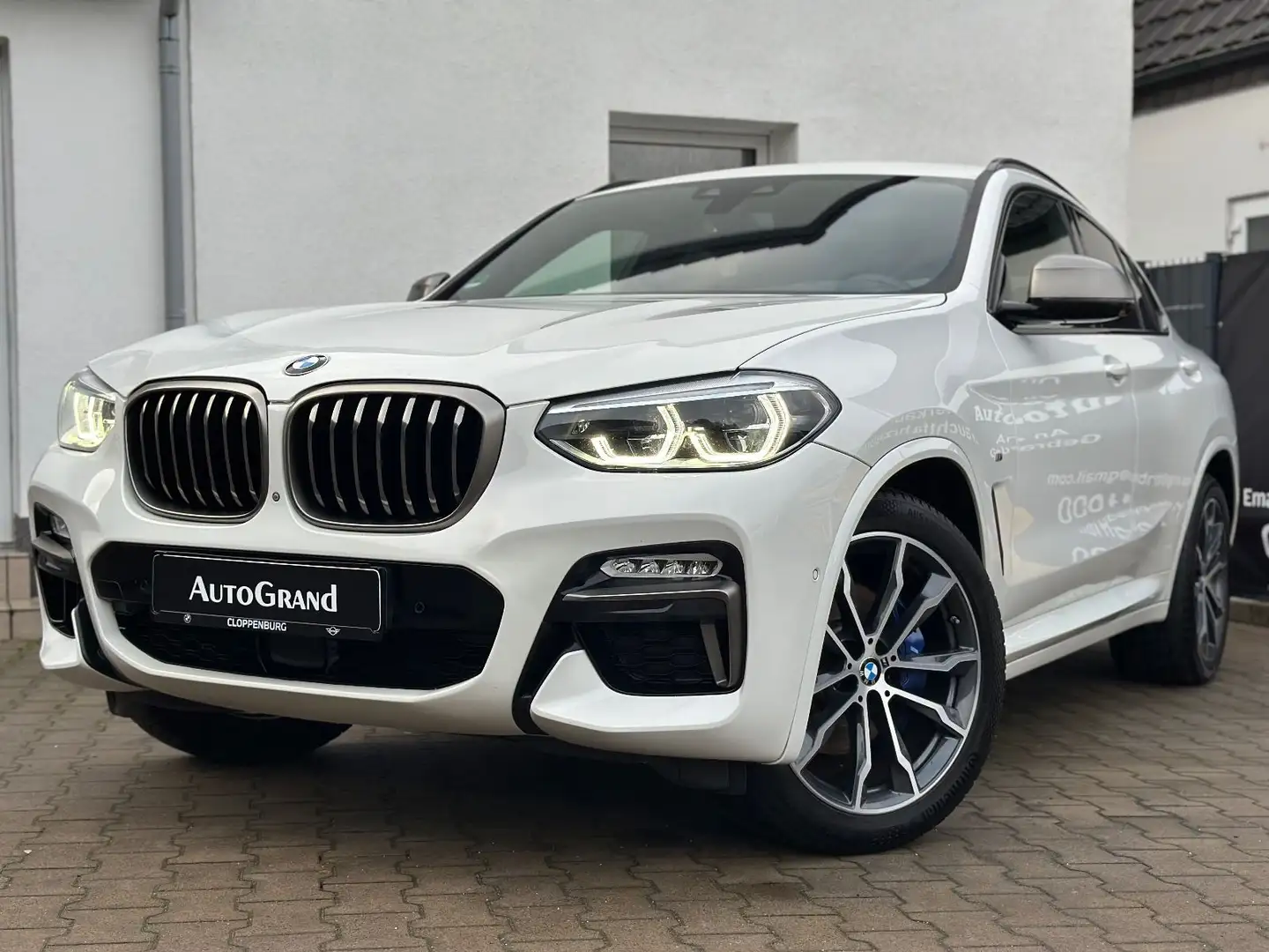 BMW X4 M D X-DRIVE*HUD*LED*VIRTUAL*360*NAVI PROF Белый - 2