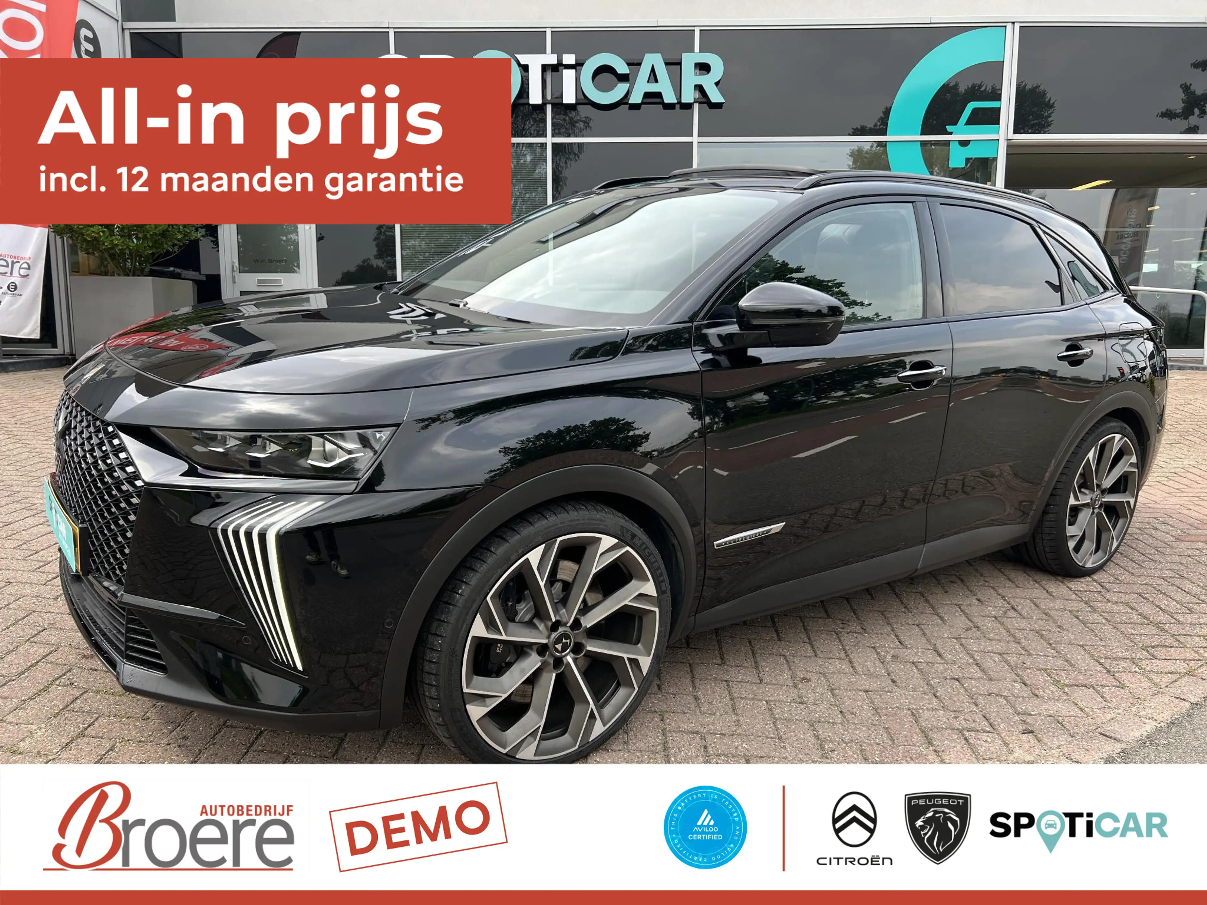 DS Automobiles DS 7 1.6 E-TENSE 360pk 4x4 La Première Automaat Full op