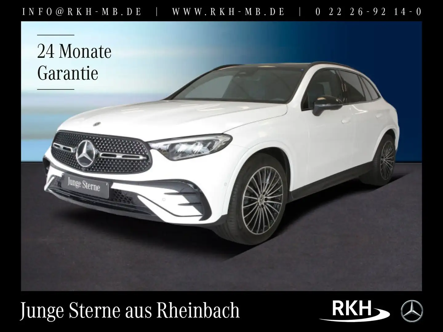 Mercedes-Benz GLC 200 GLC 200 4M Edition AMG/Night/Pano/360°/AHK/Distr Weiß - 1